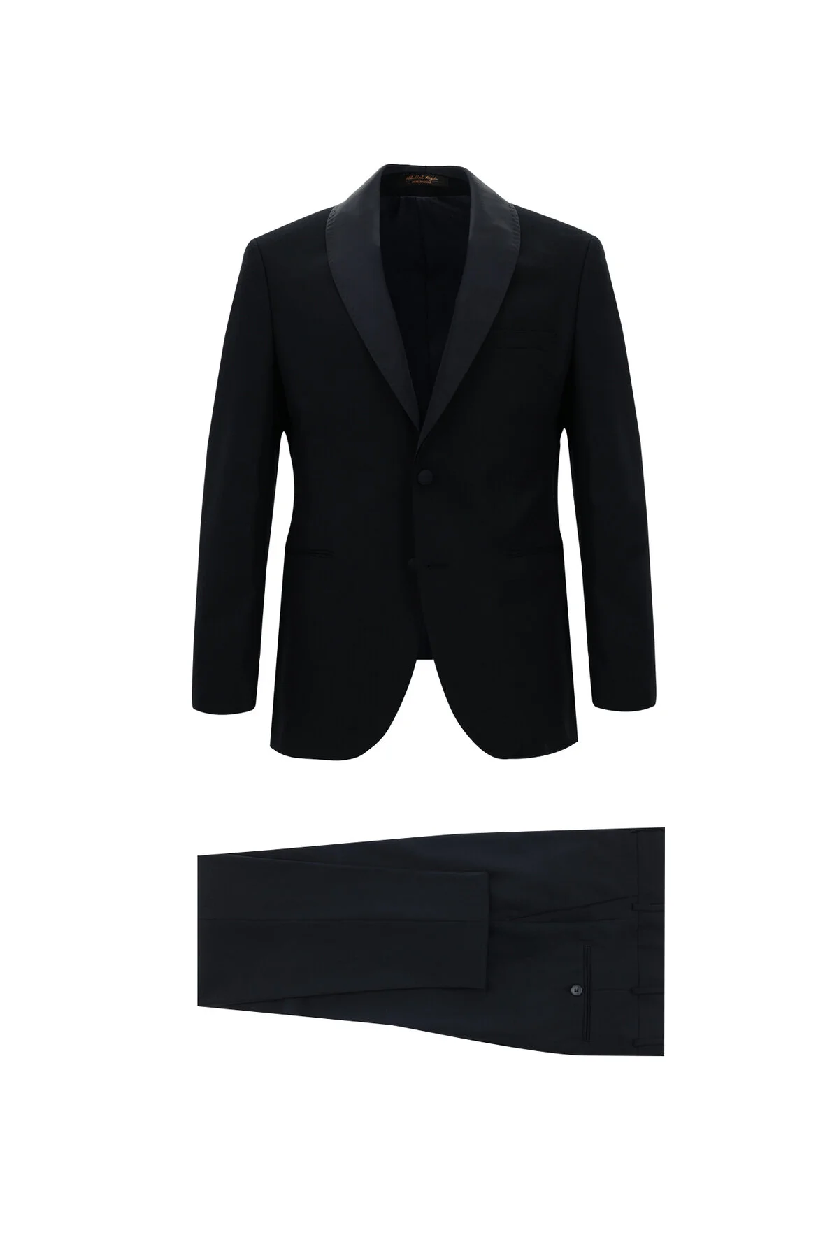 اسموکینگ مردانه SLIM FIT BARK CUT COLLAR TUXEDO & ARROMING Abdullah Kiğılı