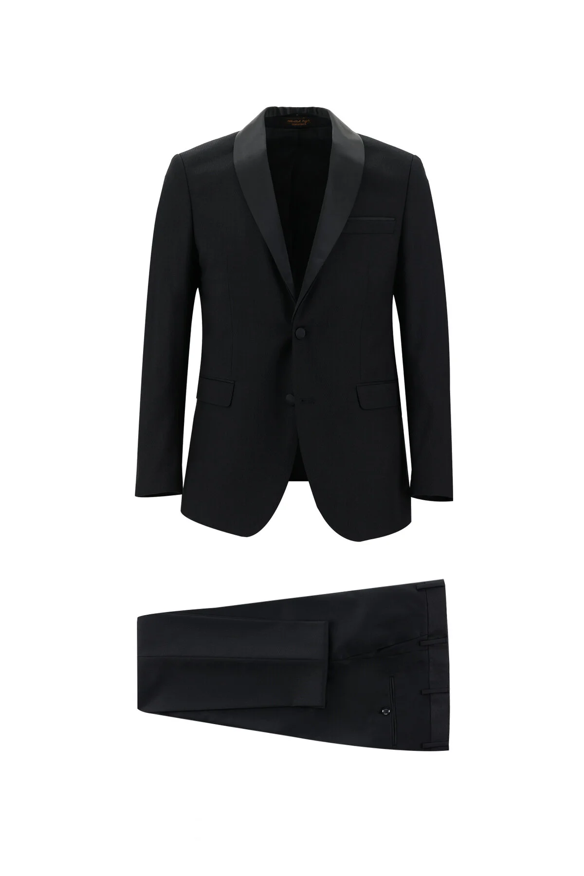 اسموکینگ مردانه SLIM FIT BARK CUT COLLAR TUXEDO & ARROMING Abdullah Kiğılı