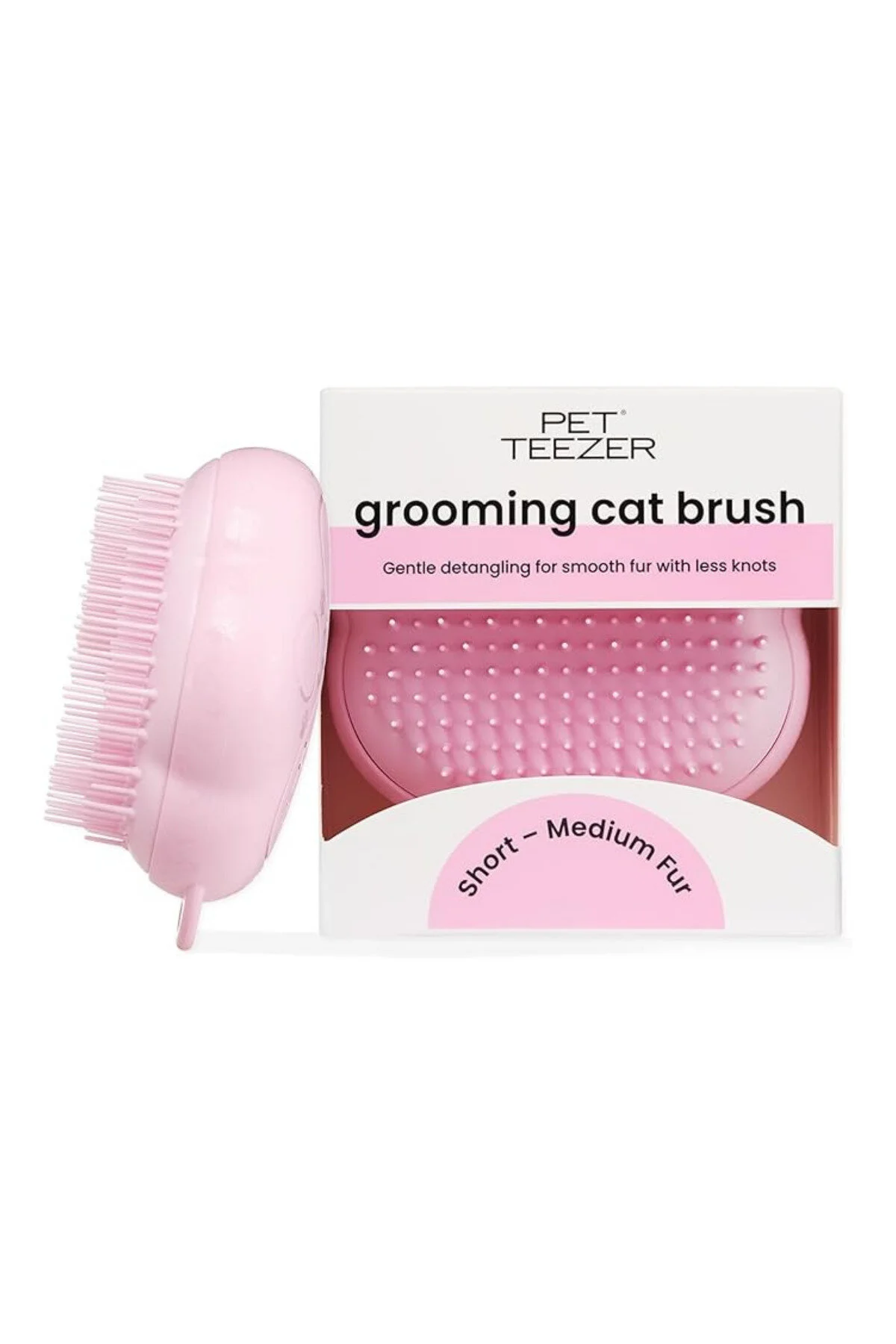 برسشانه سگ حیوان خانگی برس گربه صورتی هزاره Tangle Teezer