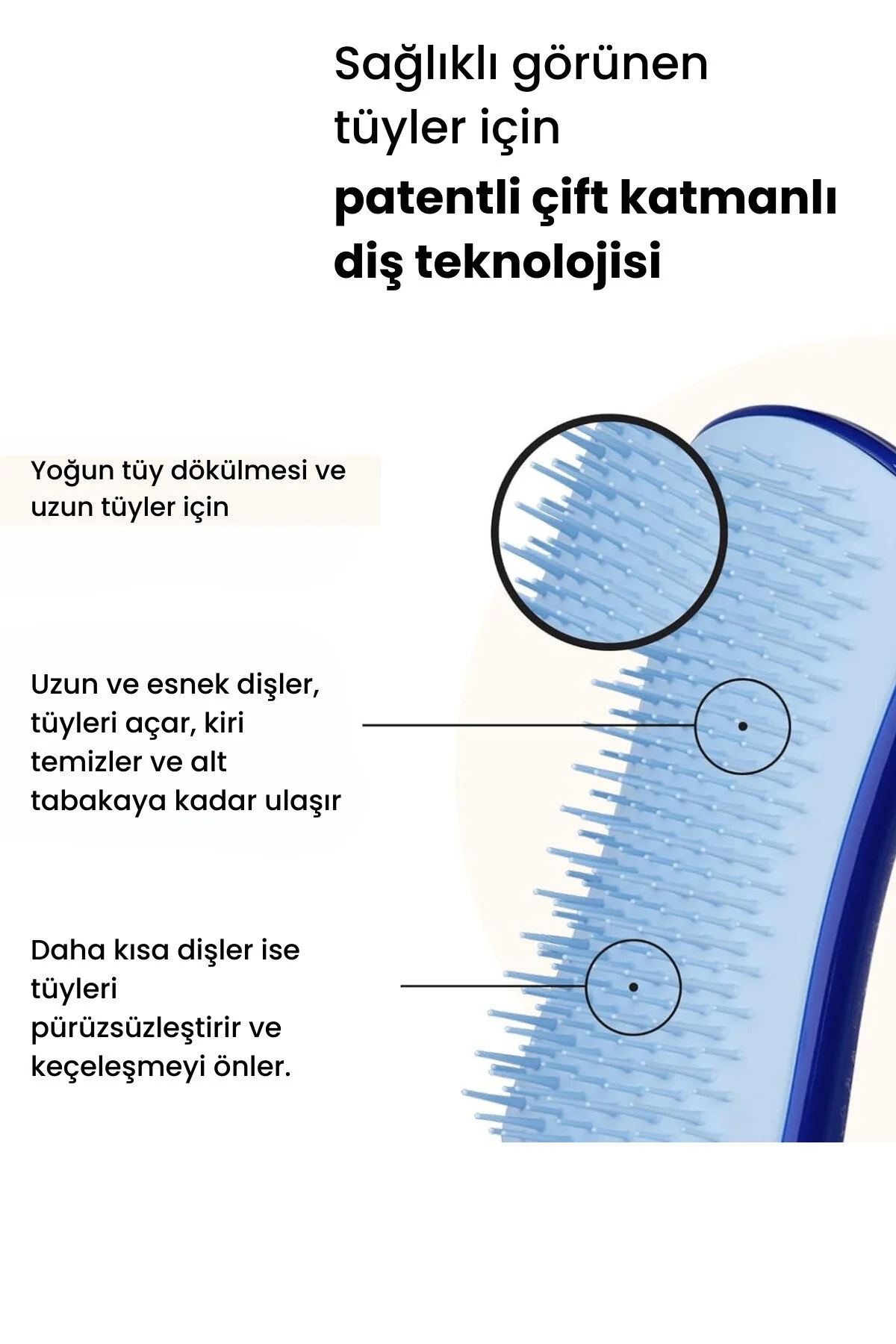 برسشانه سگ برس نظافت تمیز کردن PET Tangle Teezer