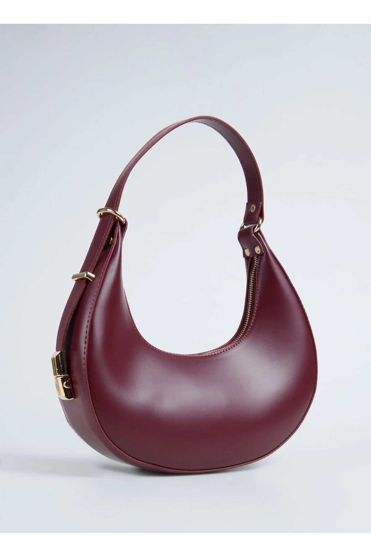 کیف شانه ای زنانه 29X24X9 سانتی متری CLARET RED CAROLINA Fabrika