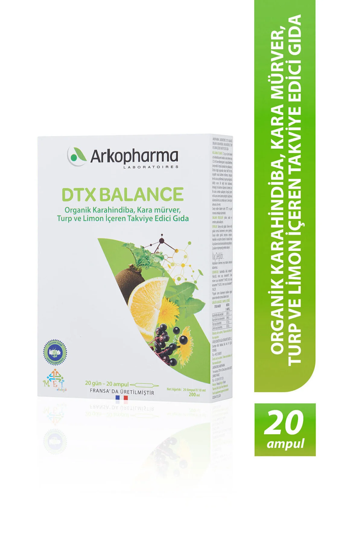 ویتامین تعادل DTX 20 لامپ اورجینال Arkopharma