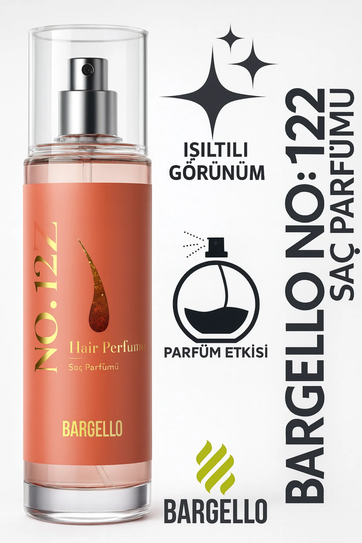 عطر مو 122 با حجم 150 میلی لیتر برای مراقبت از مو Bargello