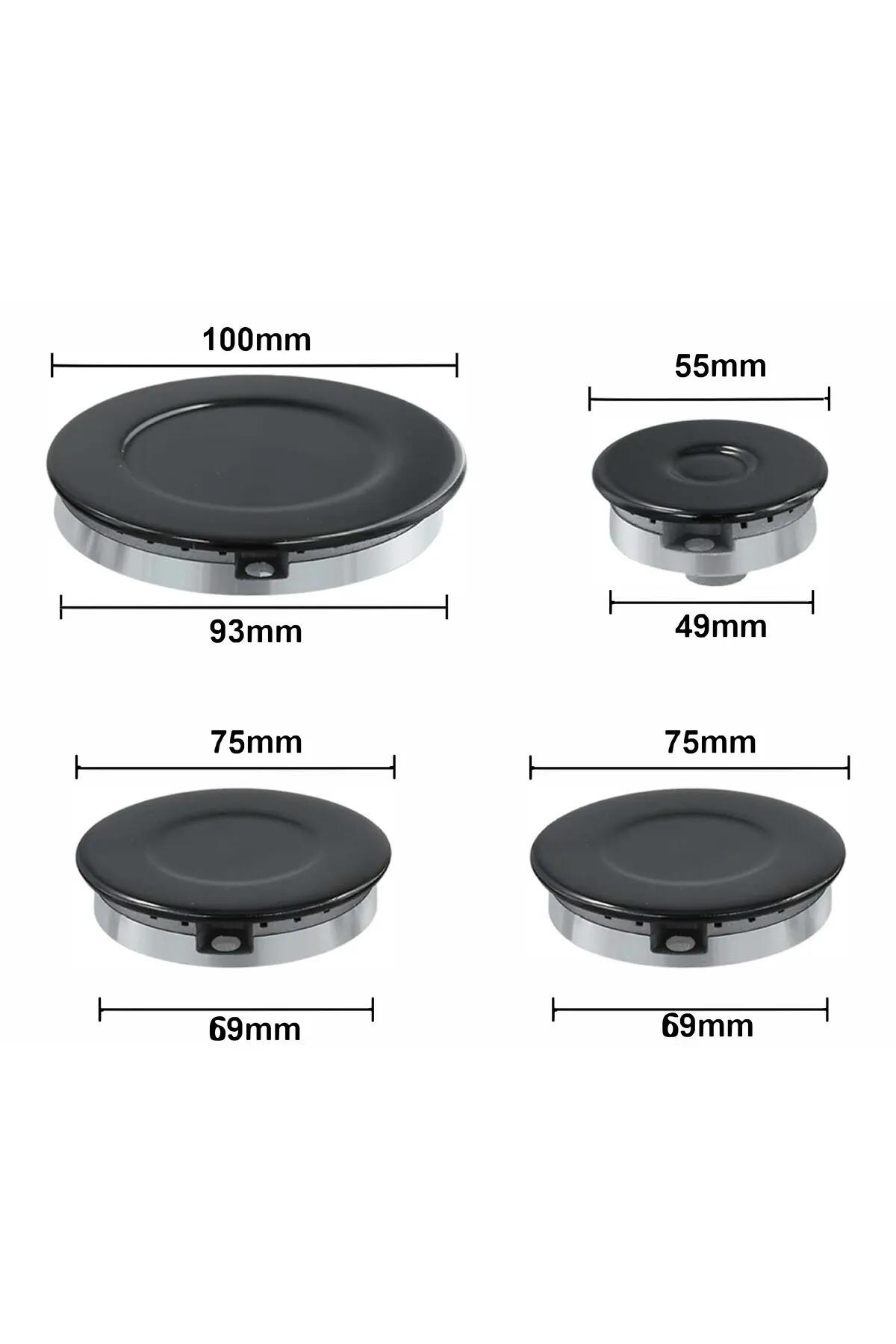 لوازم جانبی جاروبرقی ست مشعل و کاور یونیورسال 8 تکه سازگار با همه برندها PROFILO BOSCH SIEMENS INCOMPATIBLE Arçelik