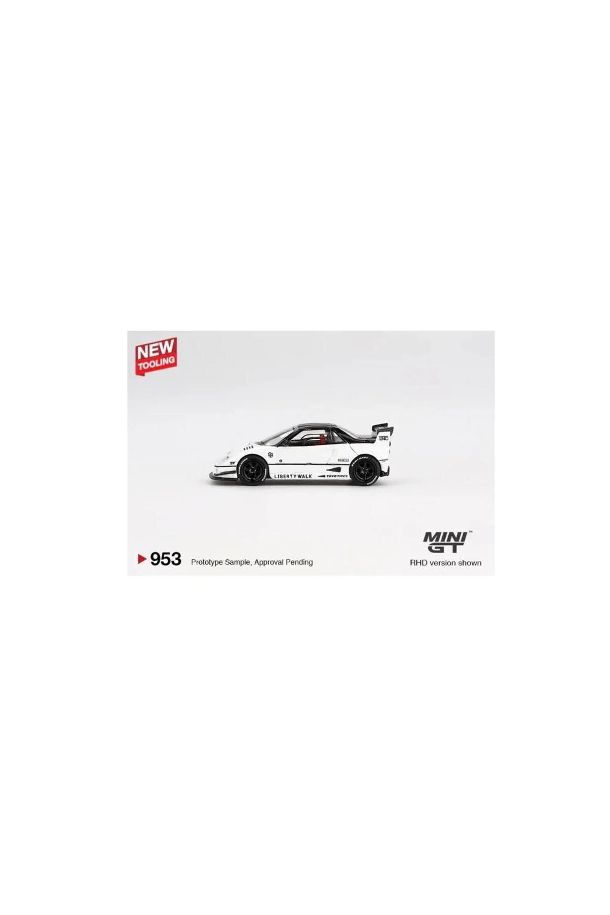 مدل خودرو 953 MAZDA AZ 1 LIBERTY WALK LB40 WHITE 2024 TOKYO AUTO SALON 64 MODEL CAR از ترکیه mini gt