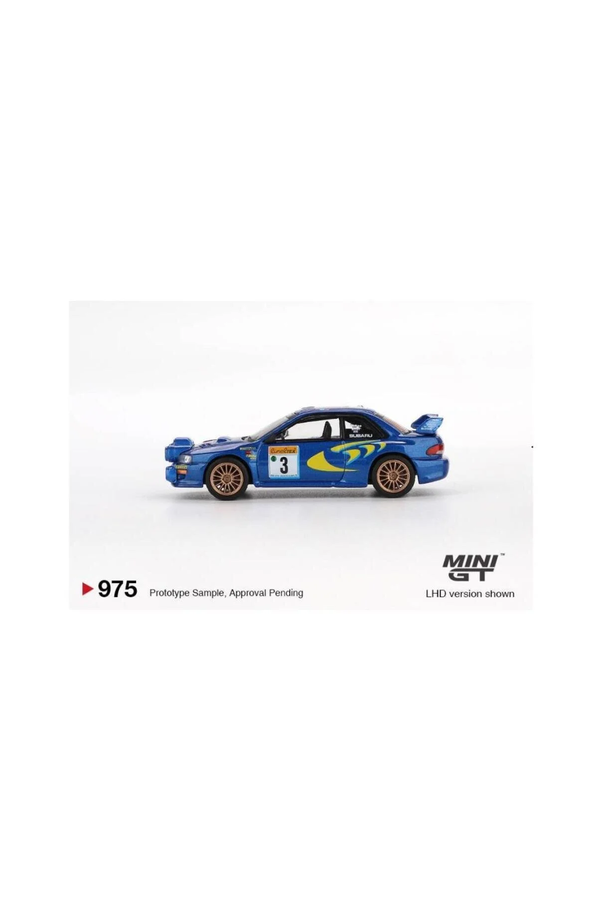 مدل خودرو 975 سوبارو ایمپرزا WRC98 1998 رالی مونت کارلو مقام سوم شماره 3 ماشین 1 64 از ترکیه mini gt