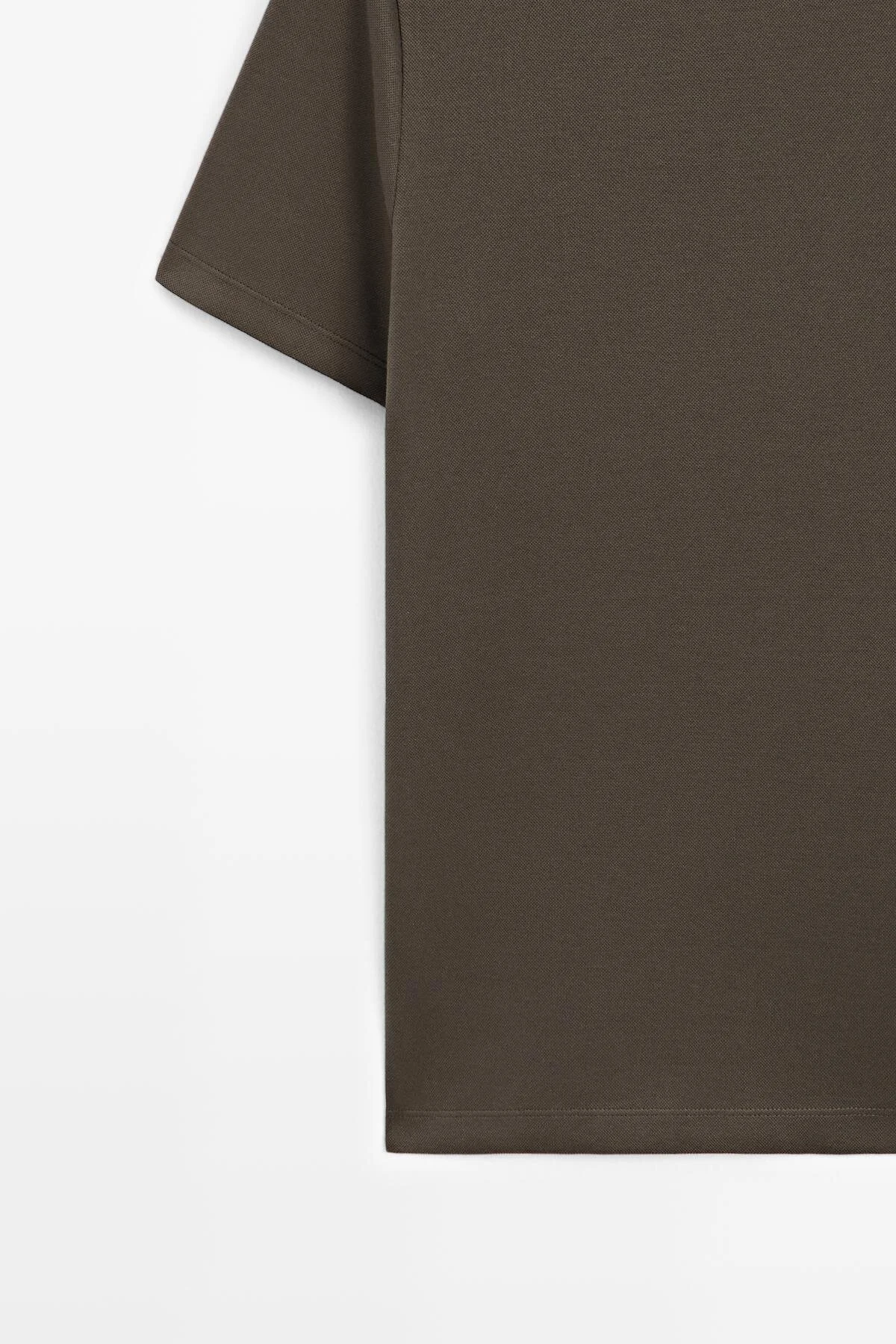 تی شرت پیراهن مناسب یقه دوچرخه اورجینال Massimo Dutti