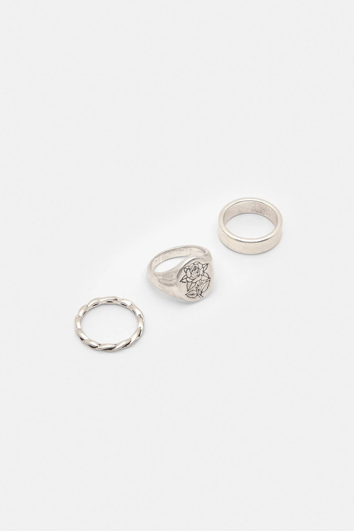 انگشتر فشن بسته 3 RING اورجینال Pull & Bear