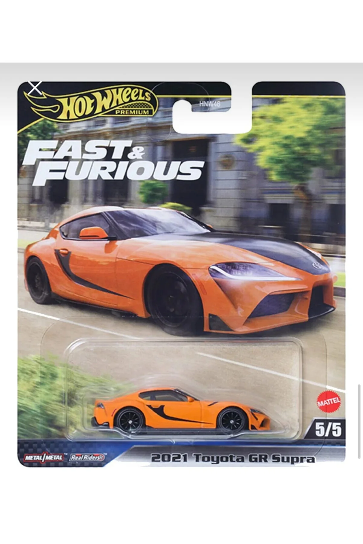 ماشین اسباب بازی TOYOTA GR SUPRA FAST & FURIOUS PREMIUM 2021 HOT WHEELS