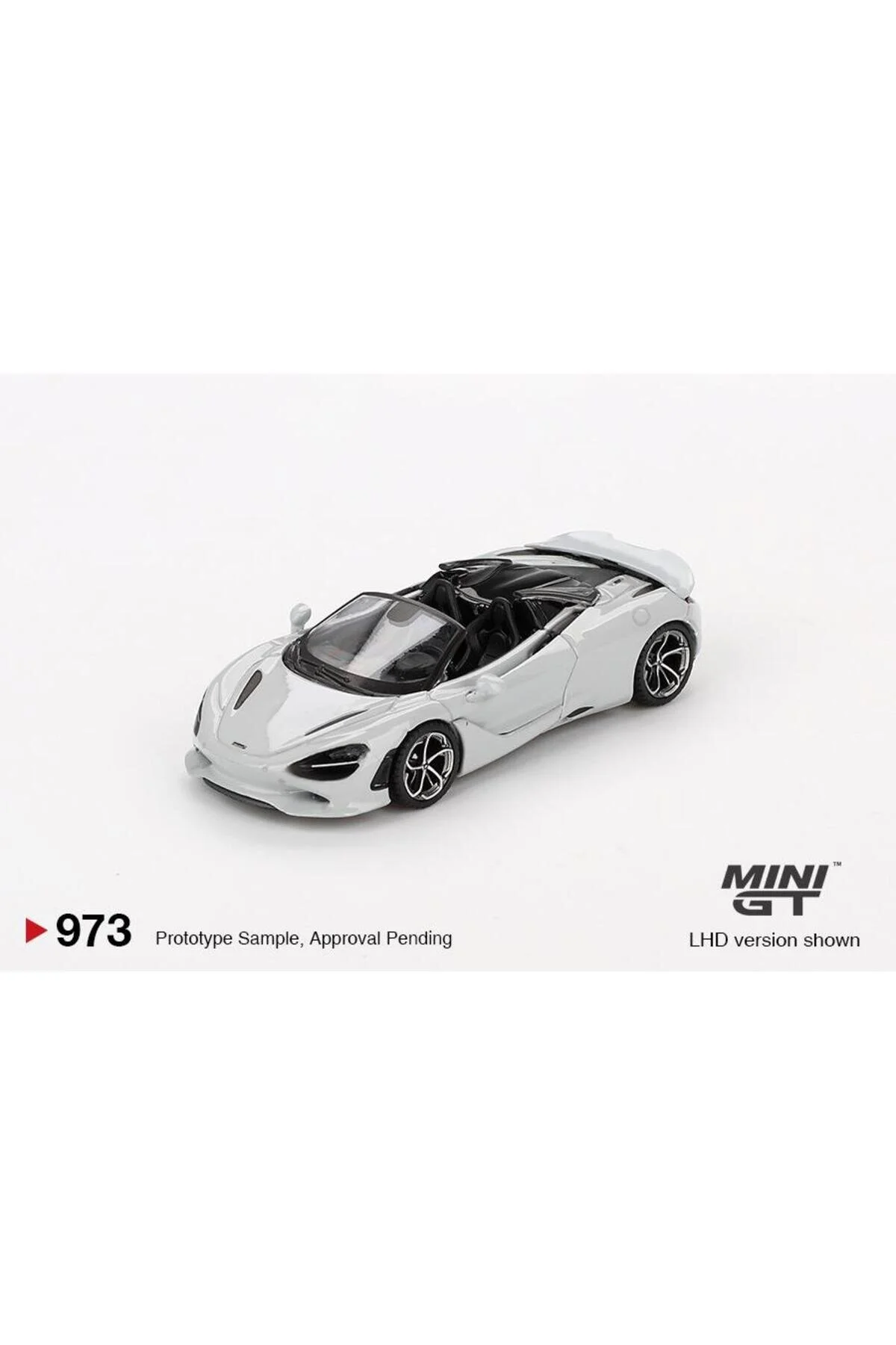 مدل خودرو مک لارن 750S اسپایدر سیروس خاکستری 973 اورجینال mini gt