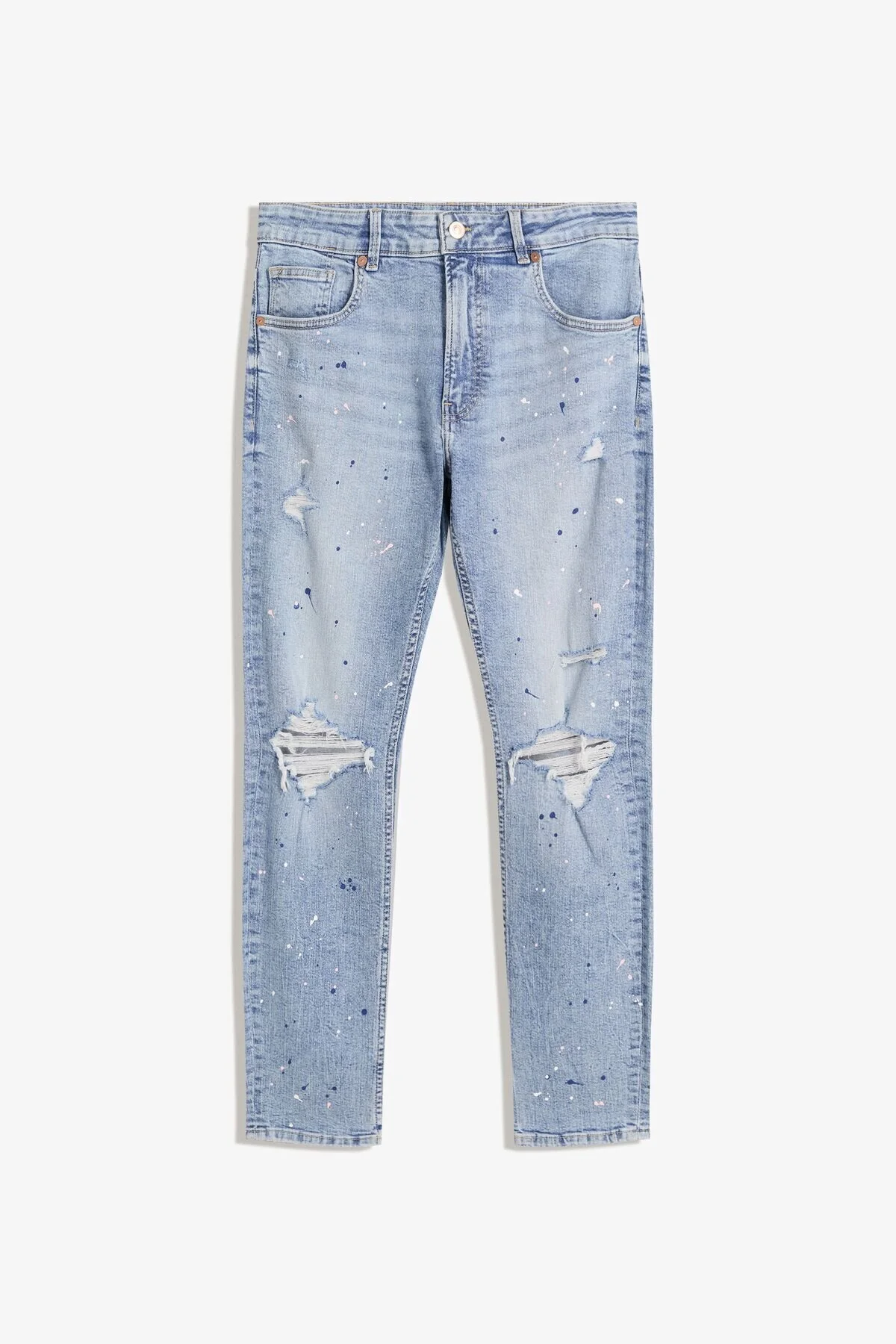 شلوار جین پاره شده اورجینال Bershka
