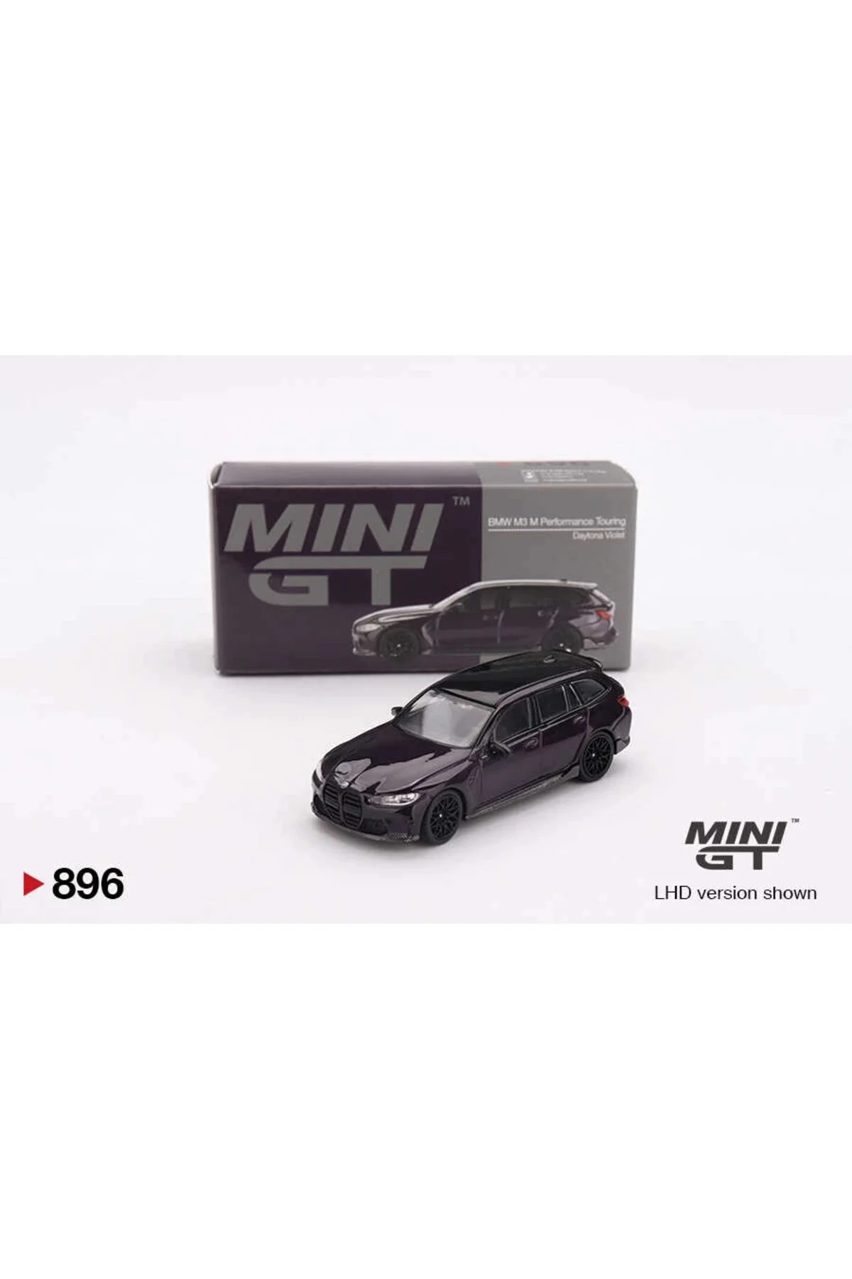 مدل خودرو BMW M3 M TOURING DAYTONA VIOLET 896 اورجینال mini gt
