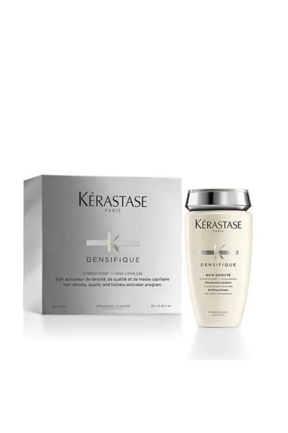 سرم و روغن مو مردانه زنانه DENSIFIQUE UNISEX 30 6 سرم+شامپو 250 میلی لیتر Kerastase
