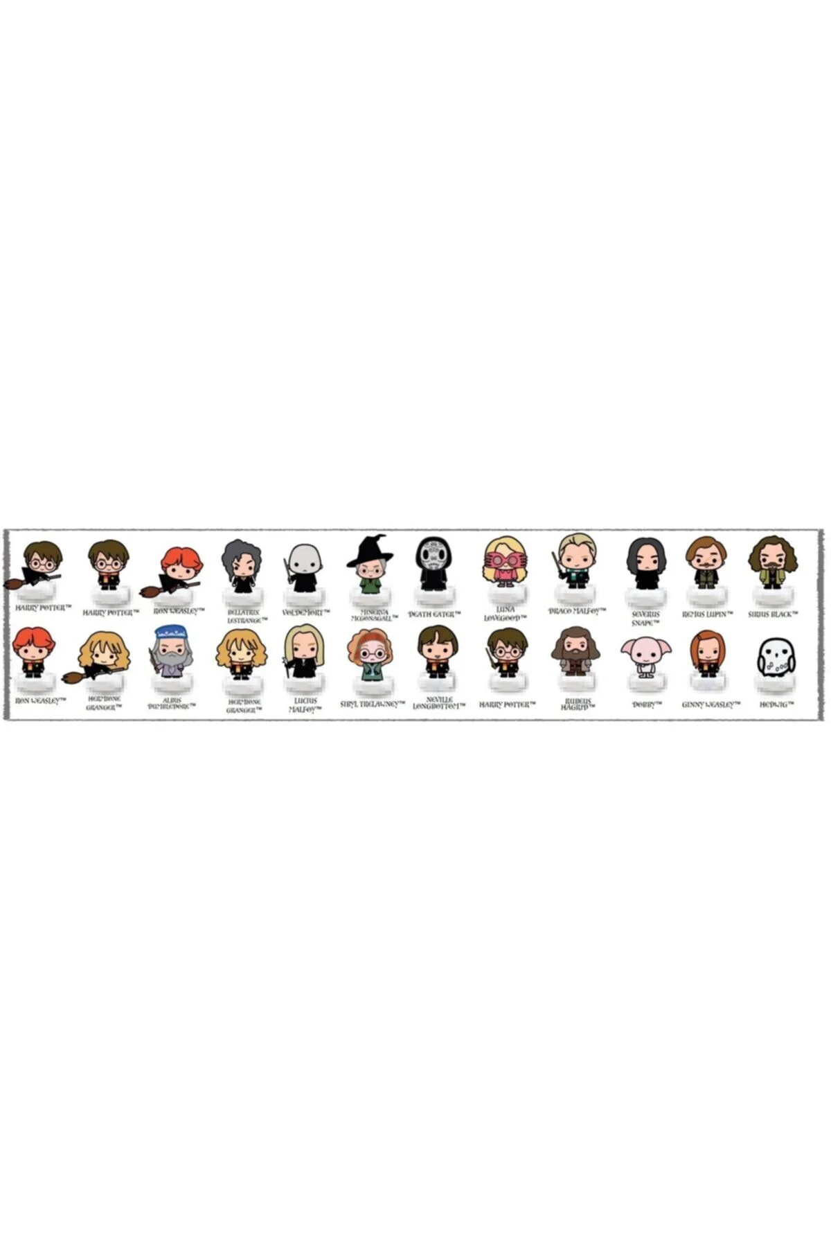 کلکسیون بسته جمع مجموعه HARRY POTER TOPPER HEAD GIOCHI PREZIOSI