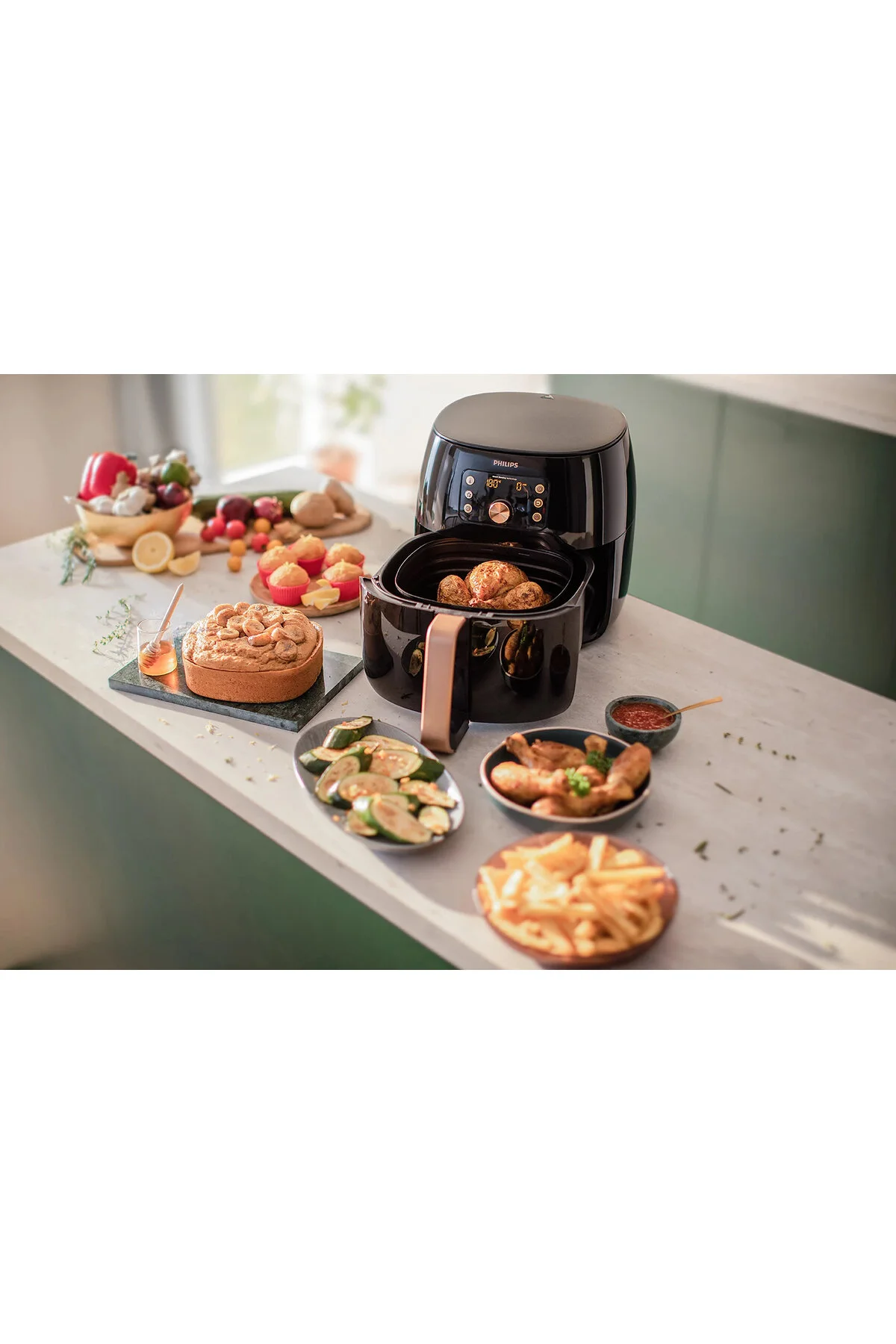 سرخ کن AIRFRYER PREMIUM XXL فیلیپس اورجینال Philips
