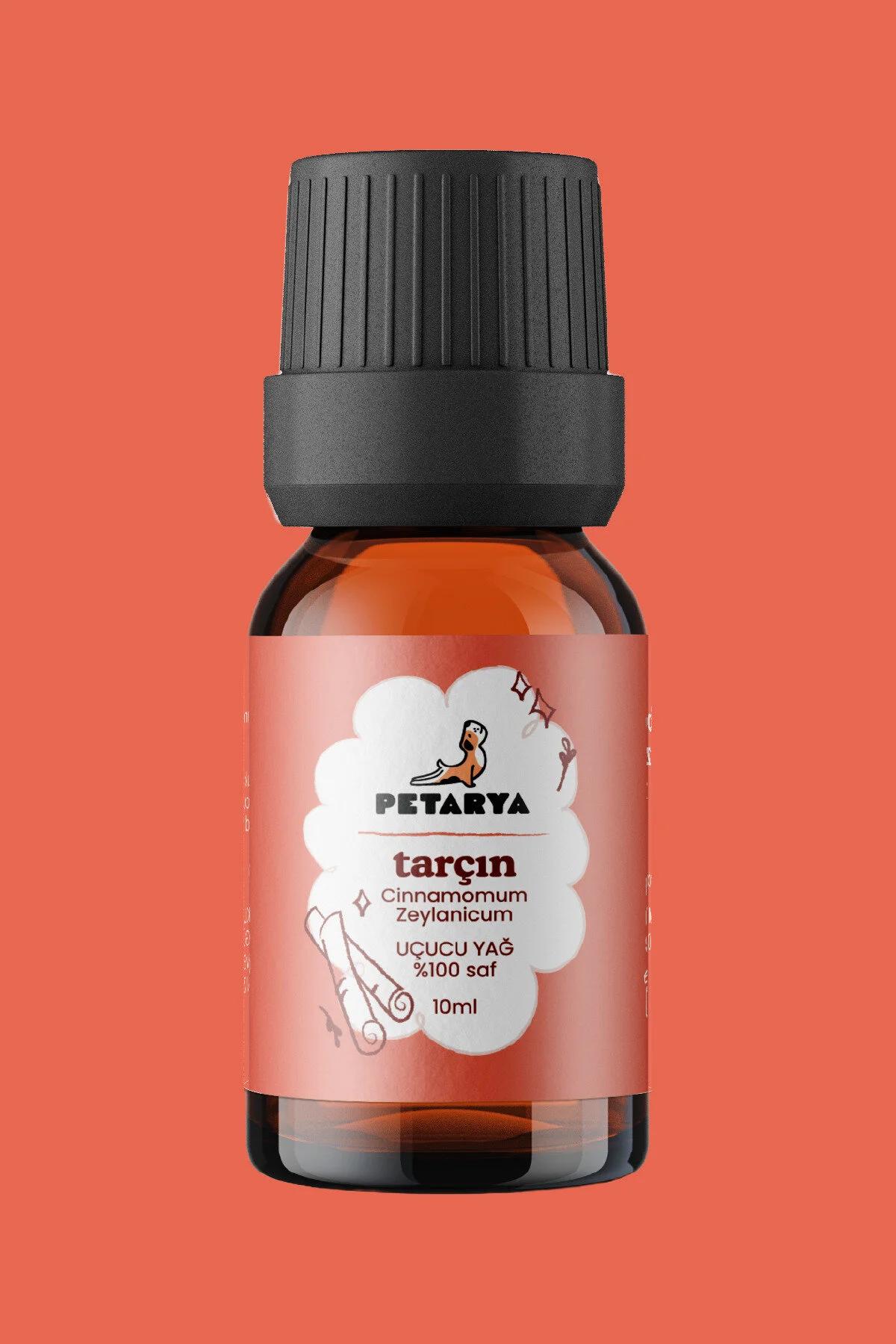 روغن مراقبتی دارچین ضروری 100 ٪ خالص پوست 10 میل PETARYA