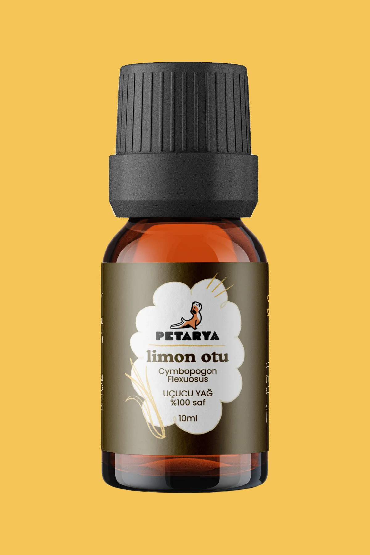 روغن مراقبتی چمن لیمو 100 ٪ خالص 10 میل PETARYA