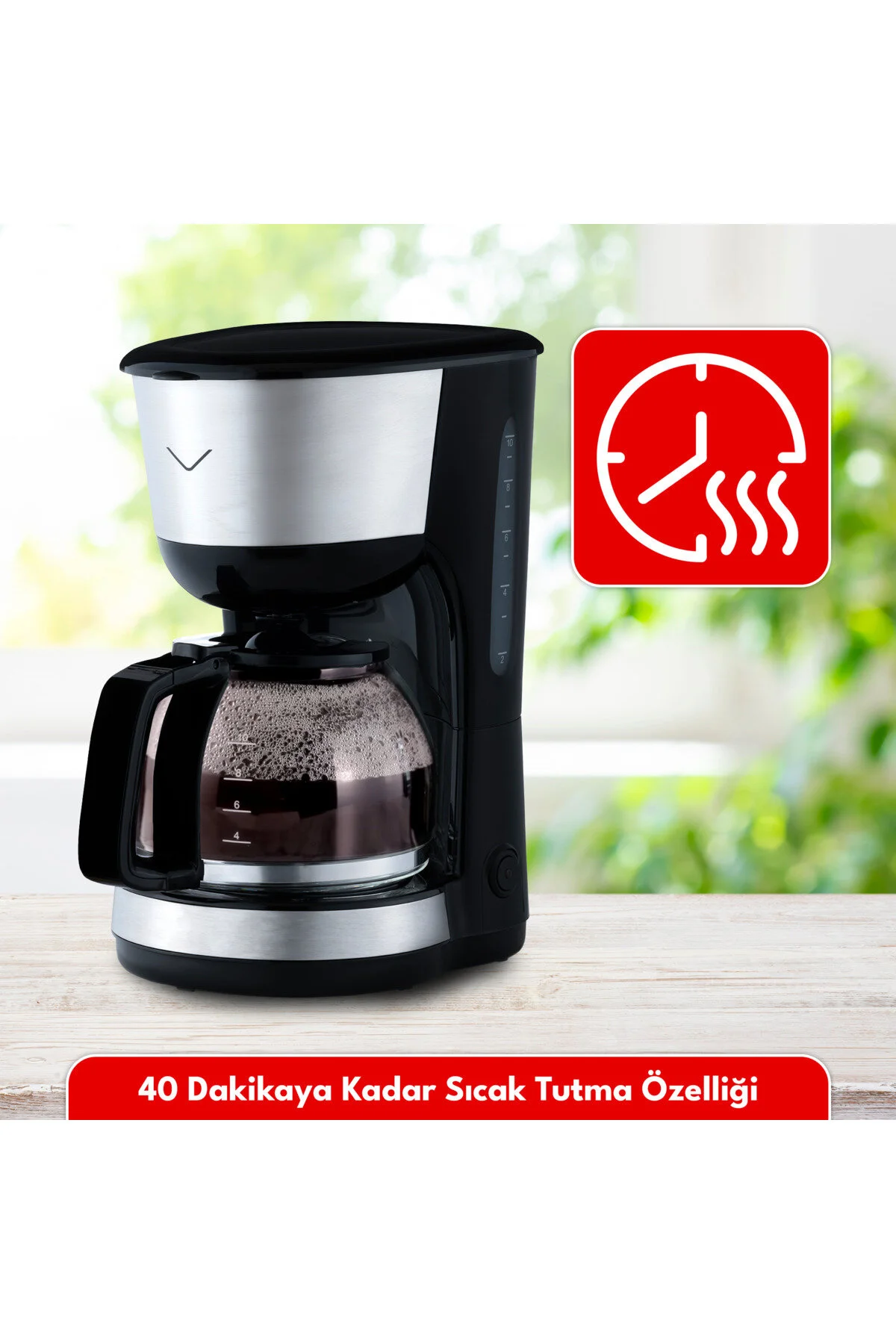 قهوه ساز فیلتری KEYIF 30 اورجینال VESTEL