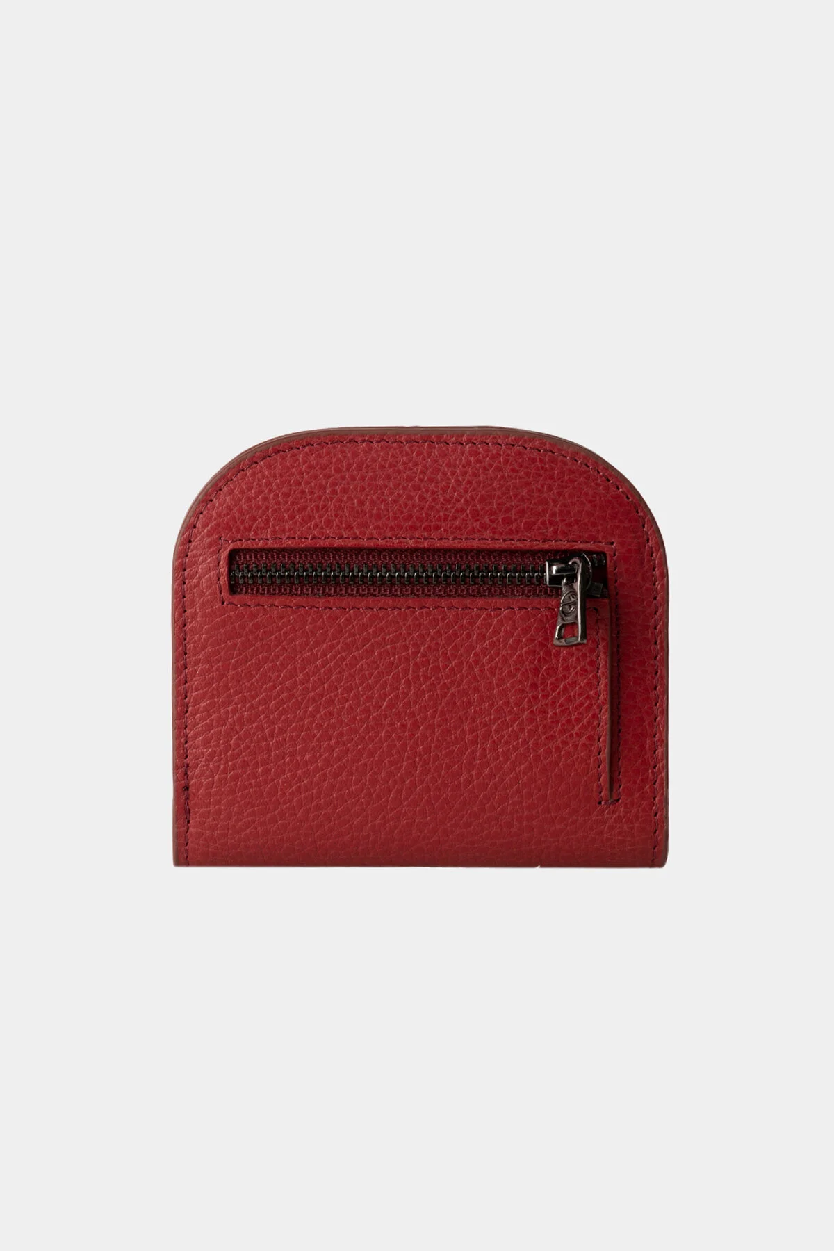 کیف پول مینیمال طرح بیضی چرم اصل 2817 FLOTHER CLARET قرمز Grande