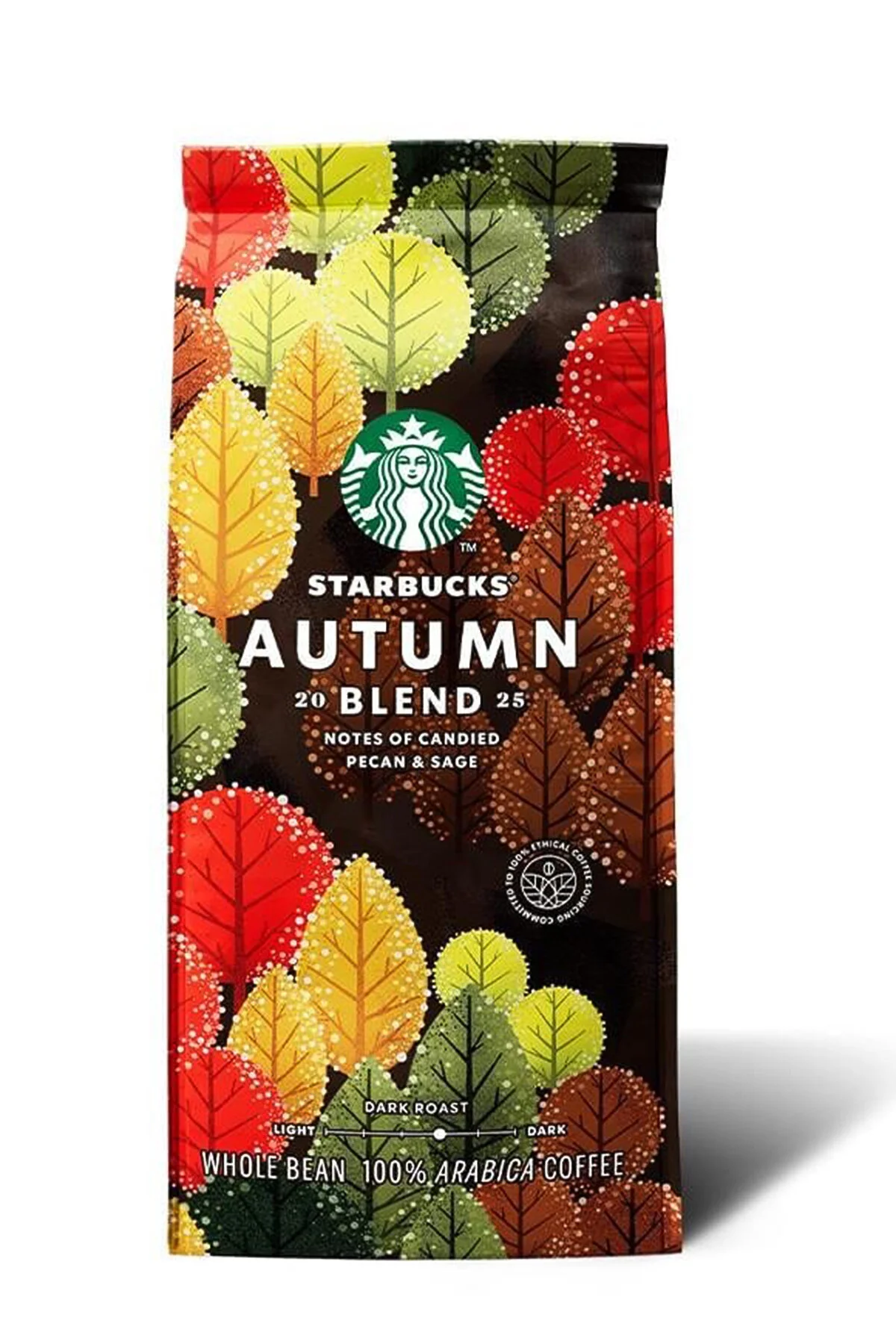 قهوه فیلتر و دانه کامل ترکیبی پاییزی 250 گرم استارباکس Starbucks