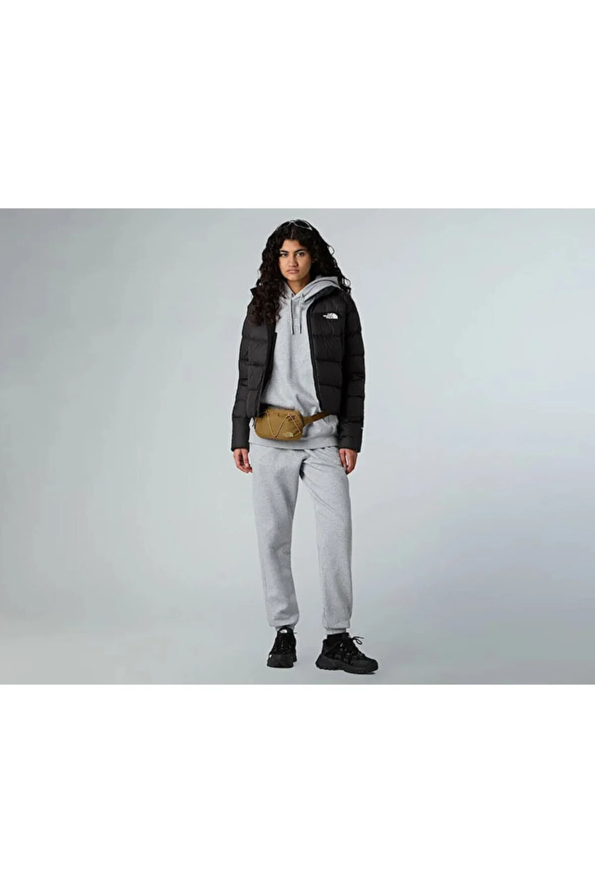 کت زنانه W HYALITE DOWN JKT 550 پر غاز مشکی نورث فیس The North Face