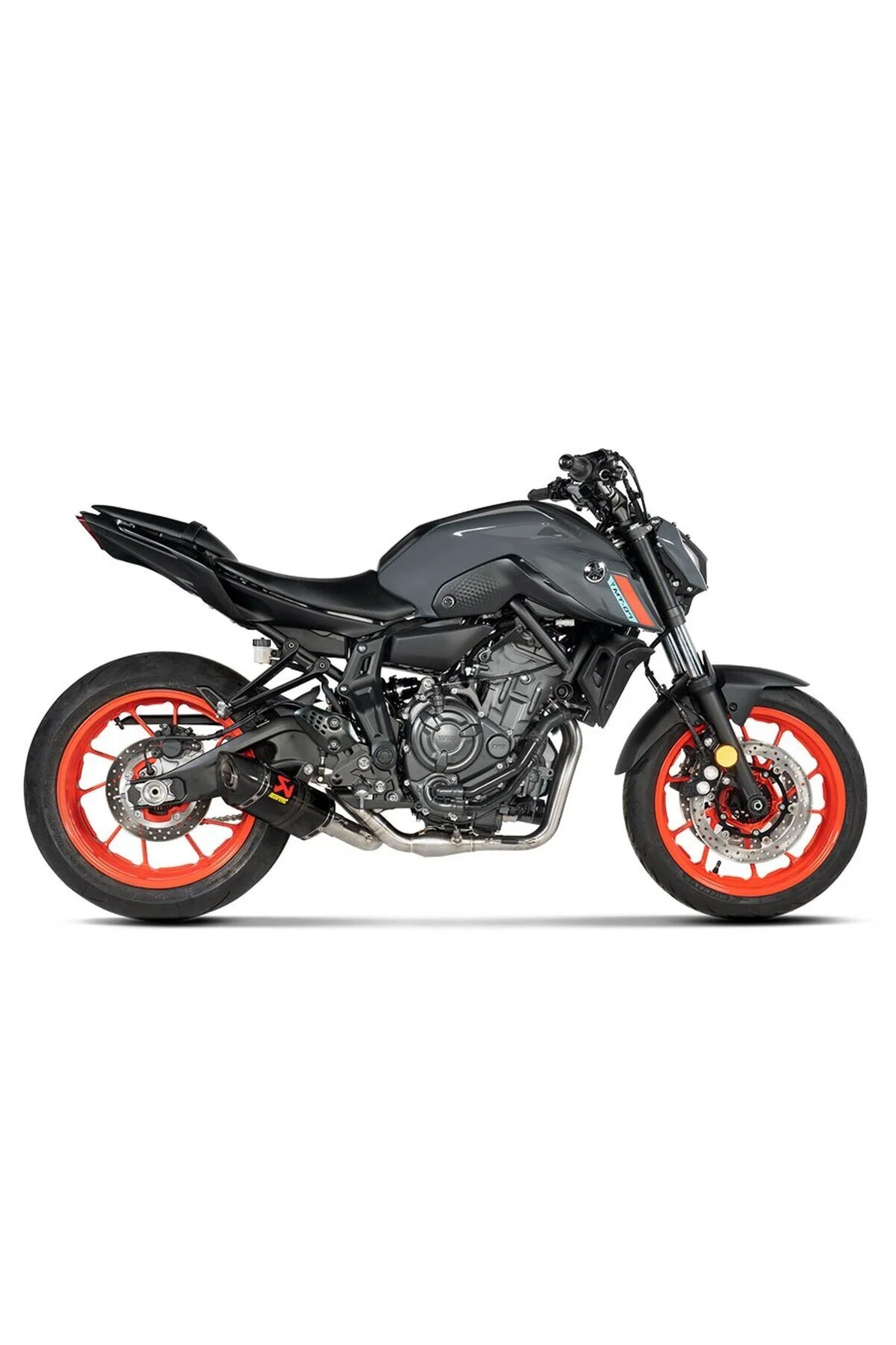لوازم یدکی موتورسیکلت S Y7R2 AFC YAMAHA MT 07 FZ 14 24 TRACER 7 GT 16 XSR 700 RACING LINE CARBON EXHA Akrapovic
