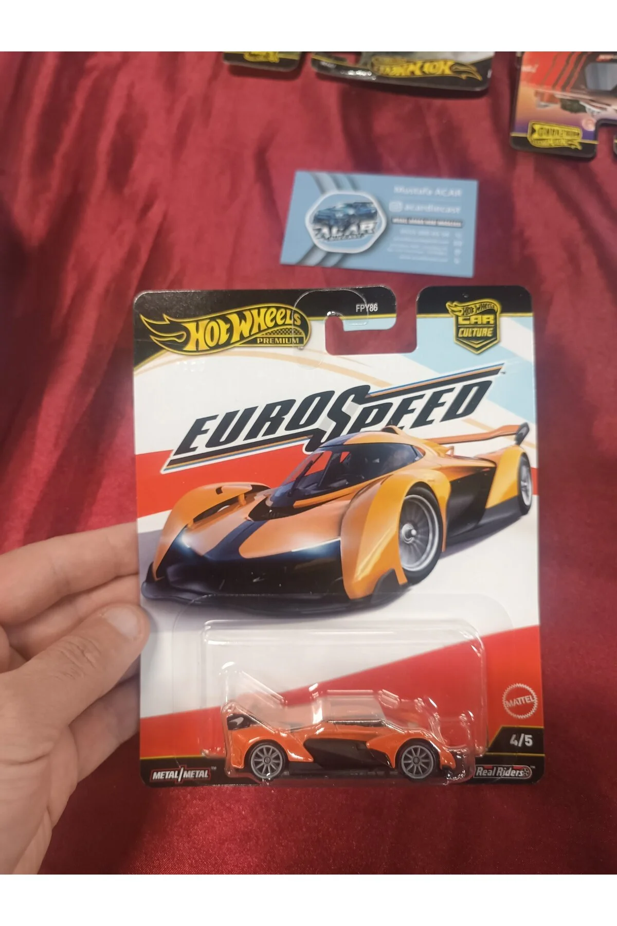ماشین اسباب بازی مک لارن سولوس GT اورجینال HOT WHEELS