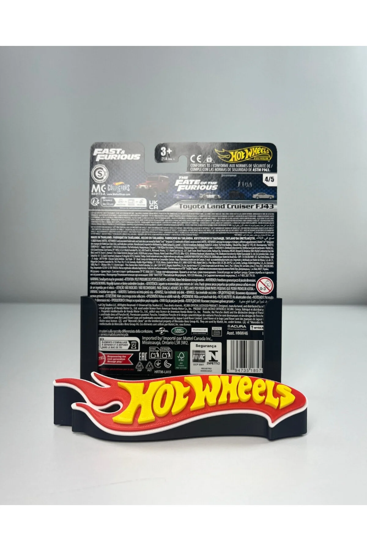 مدل خودرو PREMIUM FAST & FURIOUS TOYOTA LAND CRUISER FJ43 HOT WHEELS