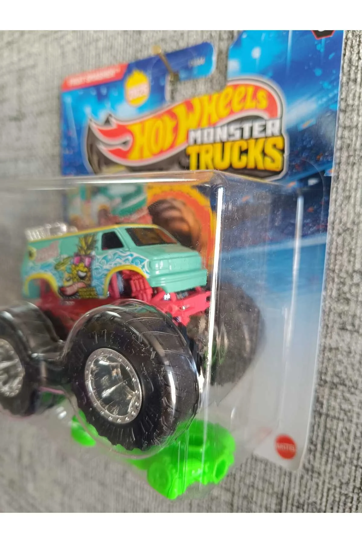 ماشین اسباب بازی MONSTER TRUCKS FRUIT SMASHER اورجینال HOT WHEELS