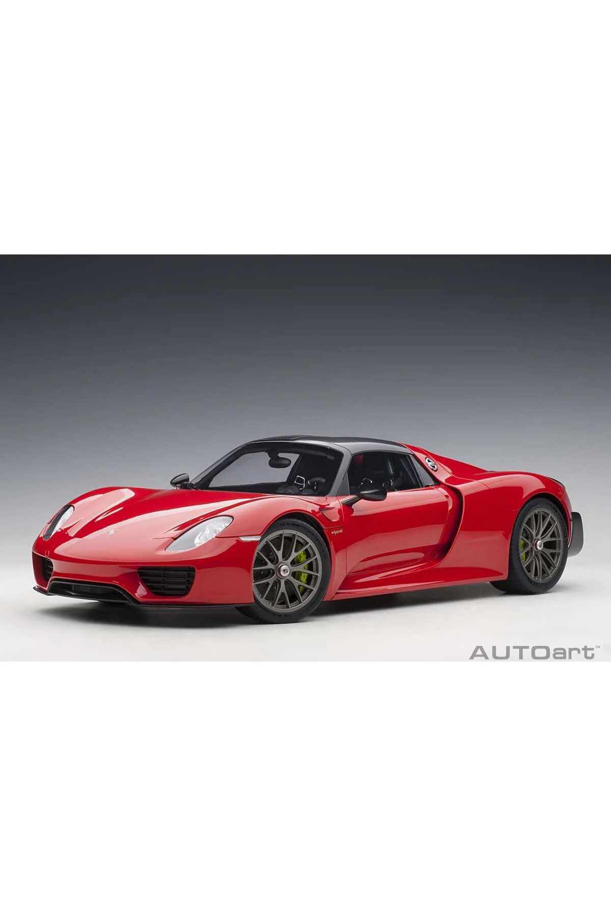 مدل خودرو 1:12 PORSCHE 918 SPYDER WEISSACH PACKAGE 2013 GUARDS RED 12122 | ماشین اورجینال autoart