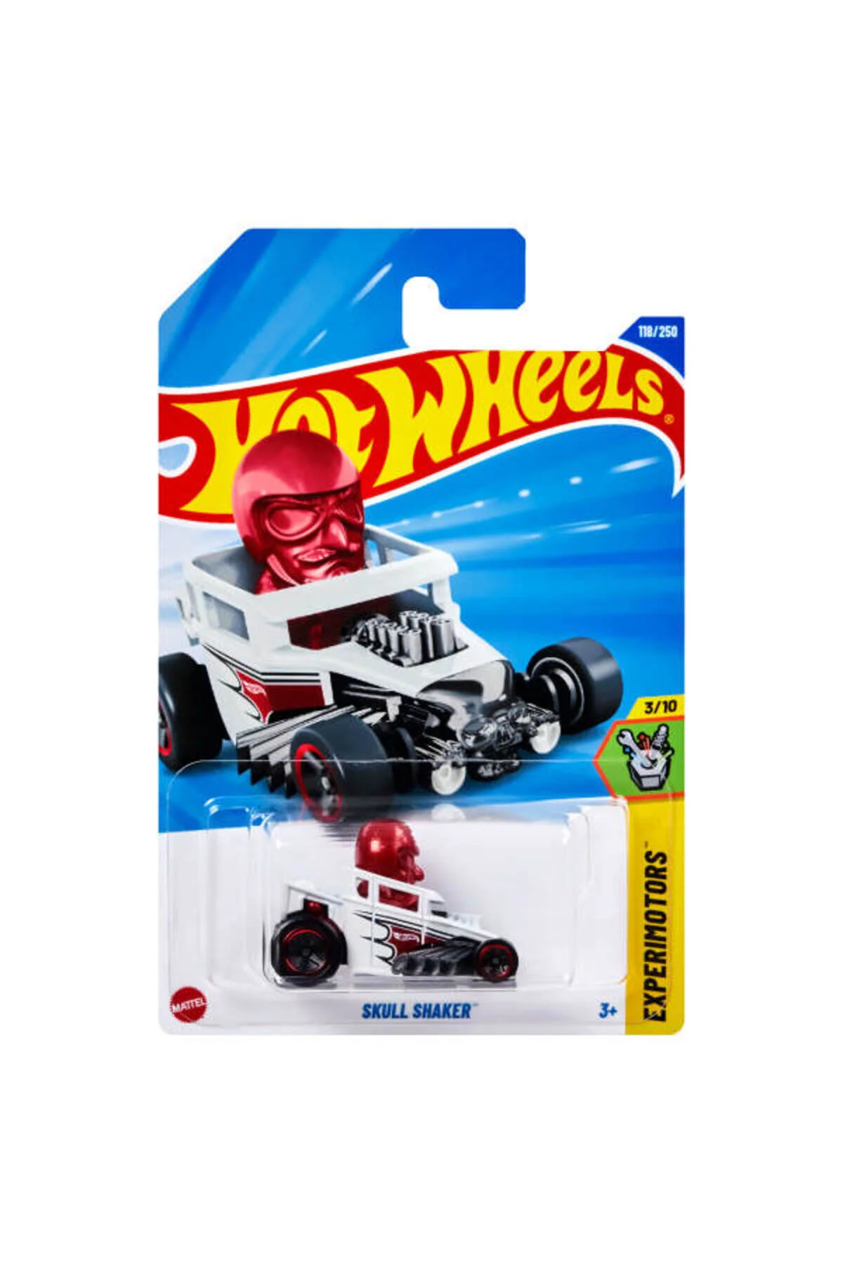 ماشین اسباب بازی SINGES SKUL SHAKER JBB73 کارت کوتاه 1 64 HOT WHEELS