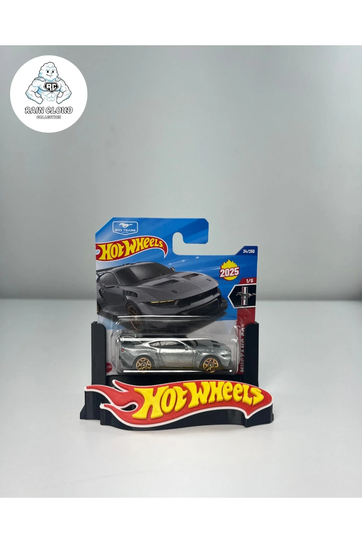 ماشین اسباب بازی خط اصلی 2025 فورد موستانگ GTD HOT WHEELS