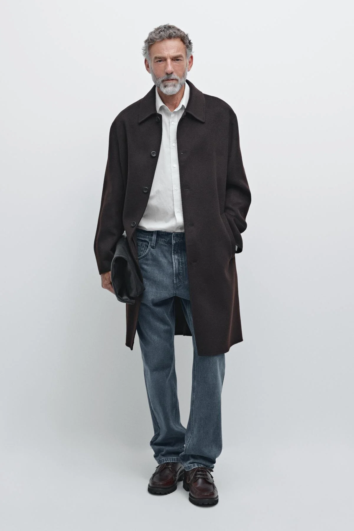 شلوار جین برش راحت ژان اورجینال Massimo Dutti