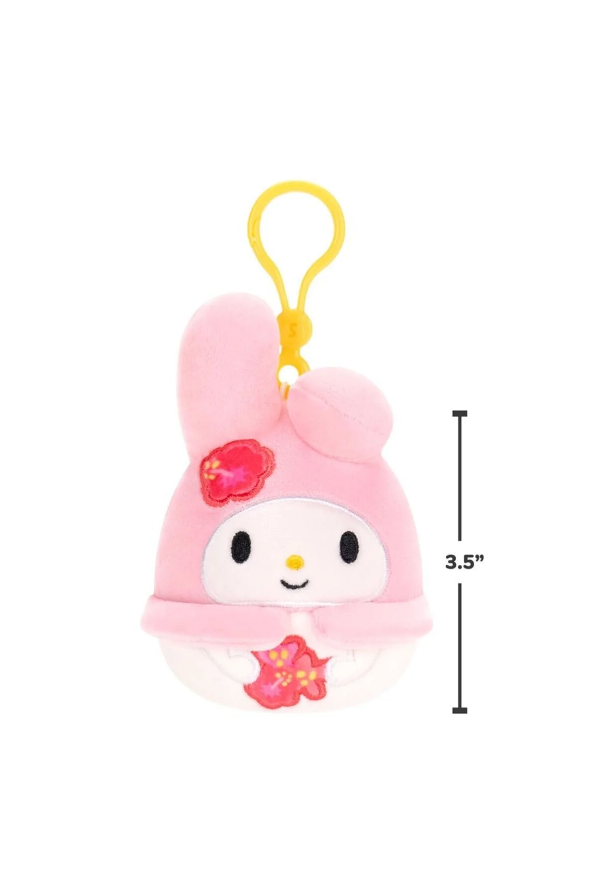 اسباب بازی های پشمی سریال HELLO KITTY WITH CLIP MY MELODY 9CM SN00596 Squishmallows