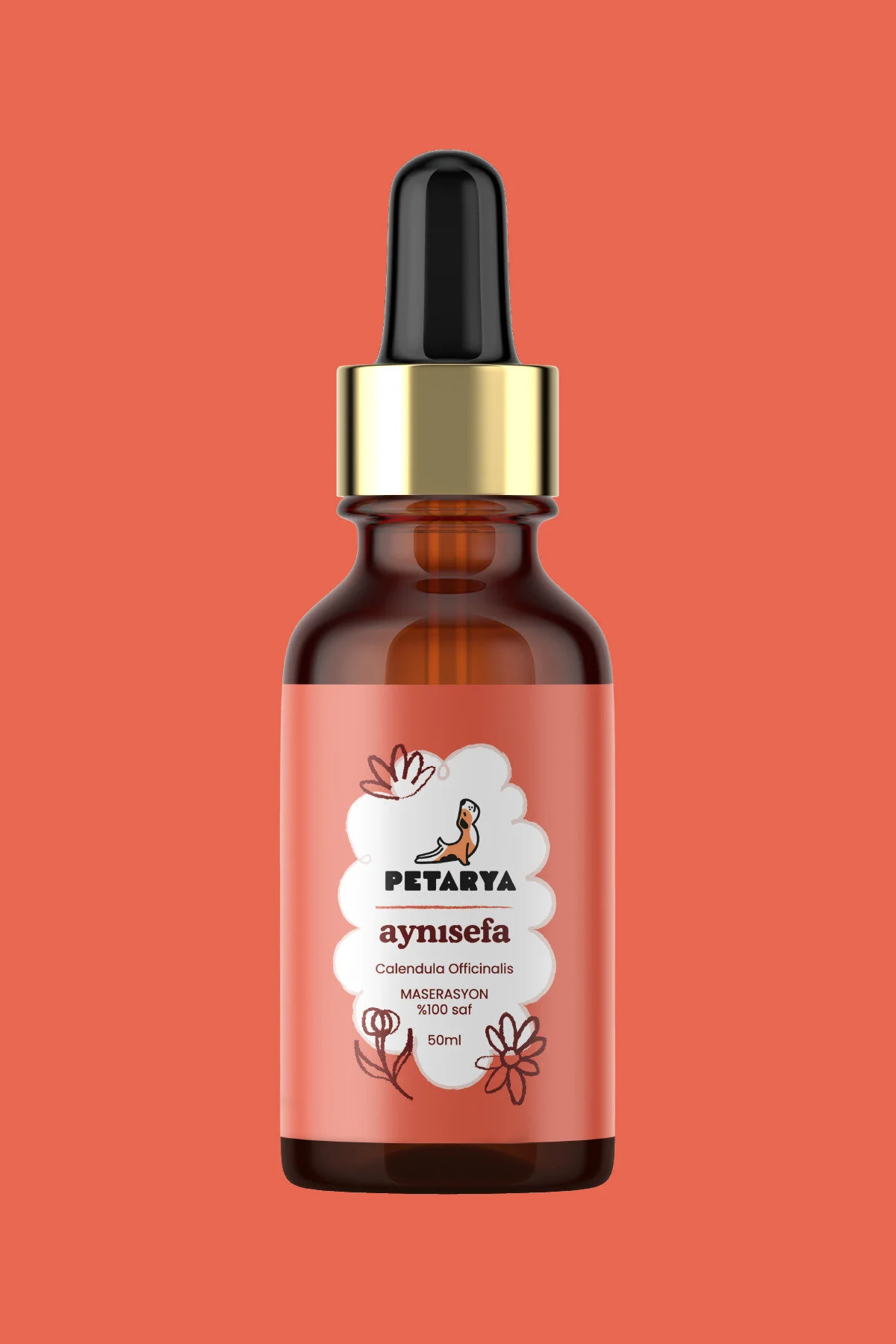 روغن مراقبتی 100 ٪ 50 میل PETARYA