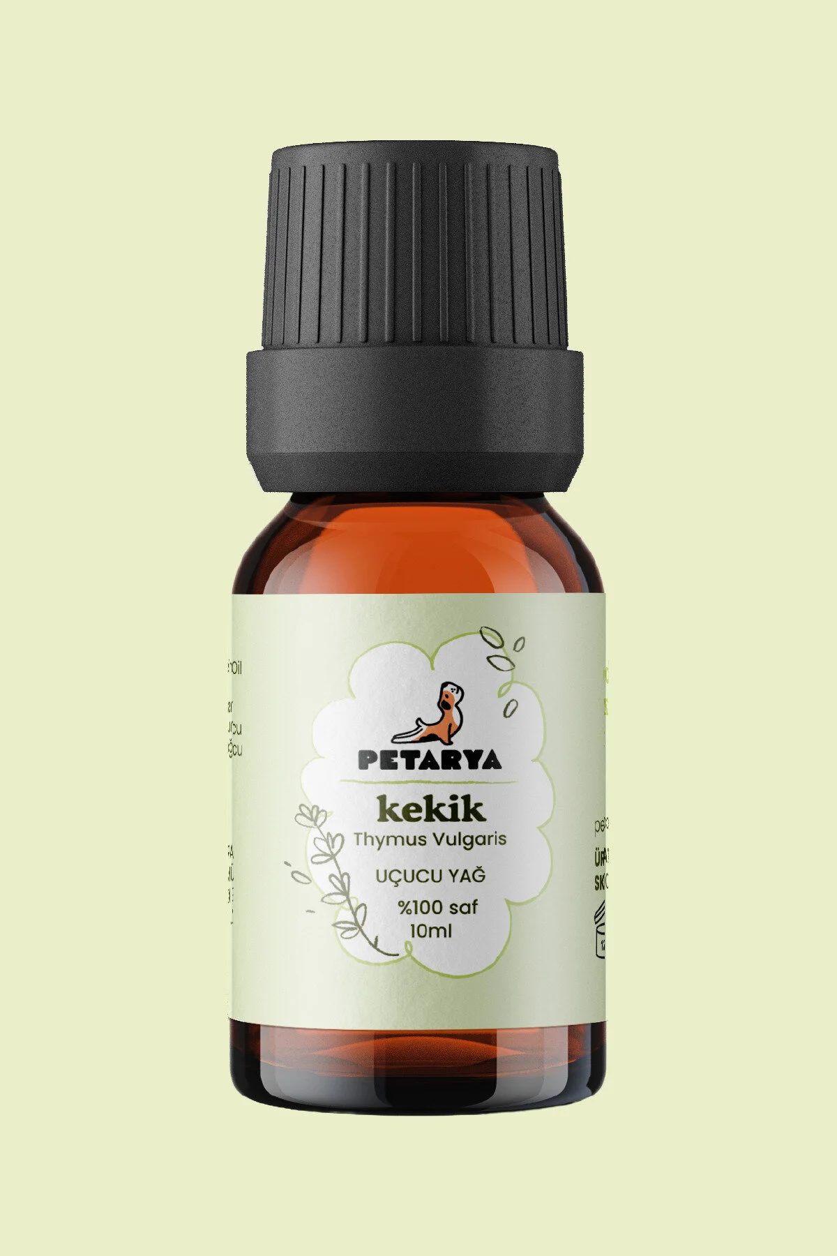 روغن مراقبتی 100 ٪ آویشن ضروری خالص 10 میل PETARYA
