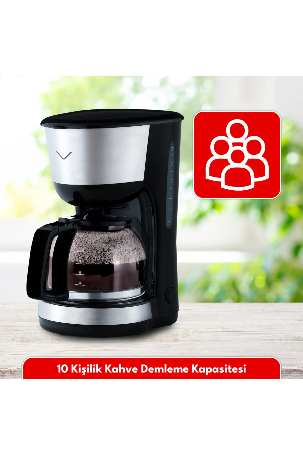 قهوه ساز فیلتری KEYIF 30 اورجینال VESTEL