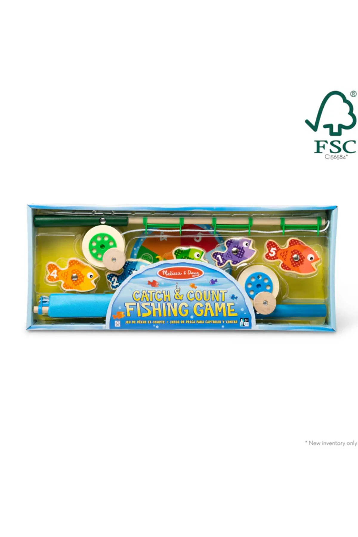 اسباب بازی های آموزشی یک ماهیگیری بگیرید و بگویید Melissa & Doug Melissa & Doug