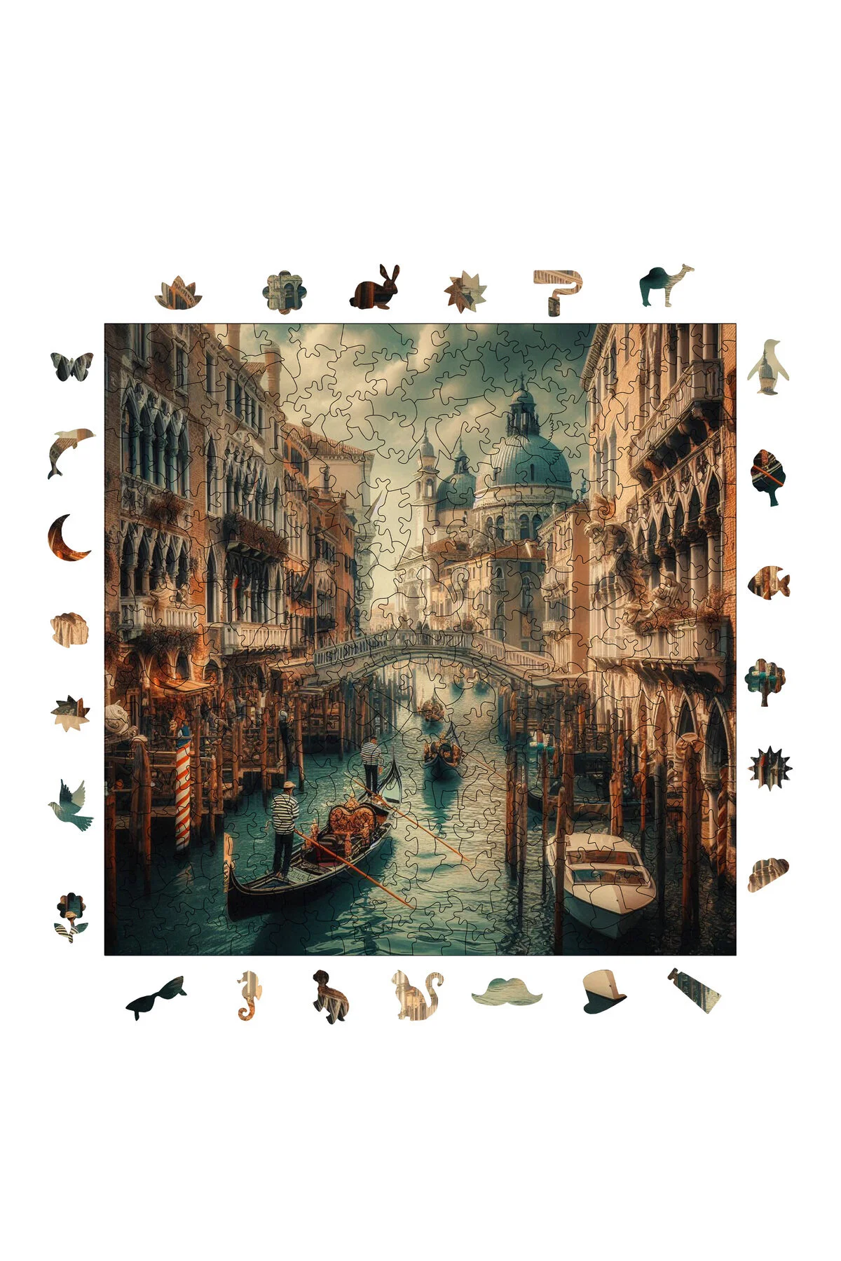 پازل چوبی عصر در ونیز 353 قطعه 29X29 سانتی متر از ترکیه WePuzzleUp