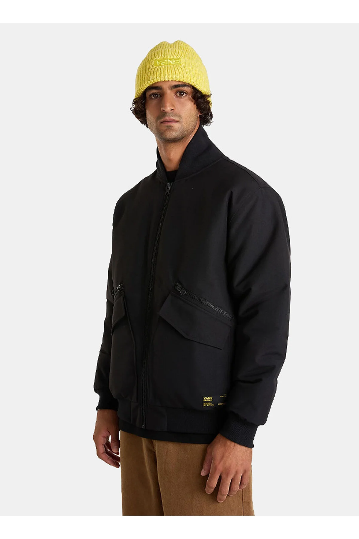 کاپشن مانتو مردانه مشکی VN000HNEBLK1 CLIFTON DOWN BOMBER Vans