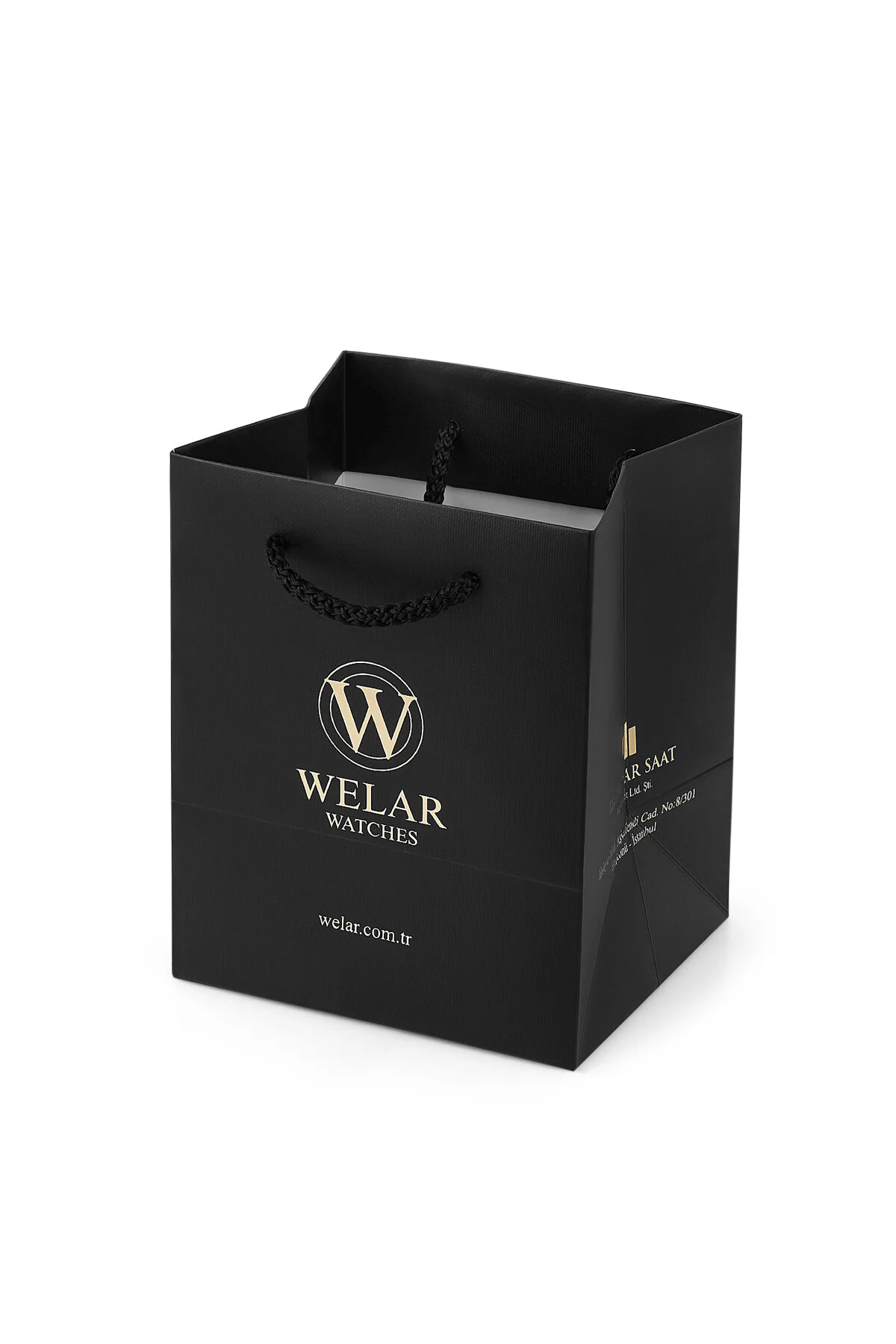 ساعت مچی زنانه WEL 2501 2 – مدل نیم کاف رنگ طلایی 3 دستگاه خودپرداز ضد آب Welar