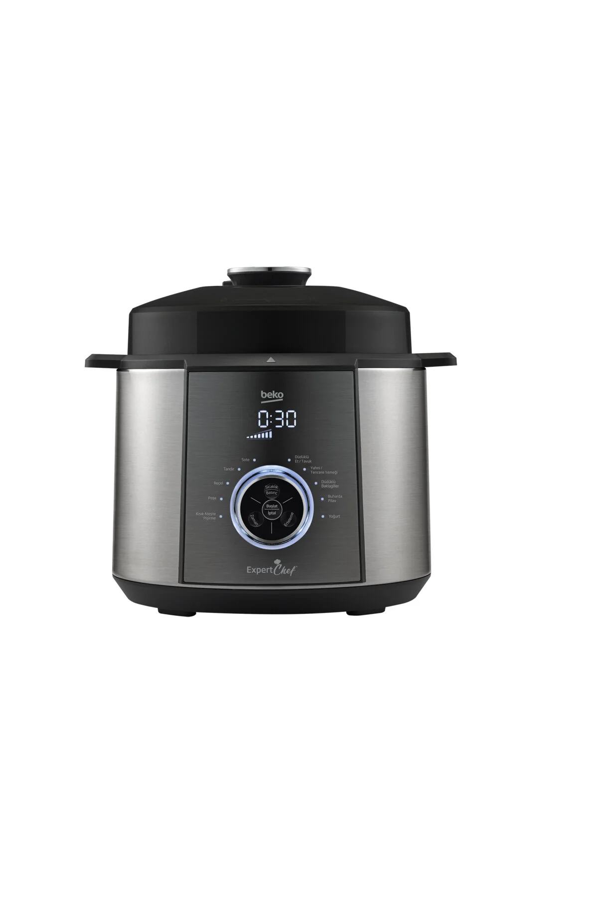 پلوپز چندکاره اجاق گاز چند منظوره MC 5056 I EXPERTCHEF 1100 W GREY اورجینال Beko