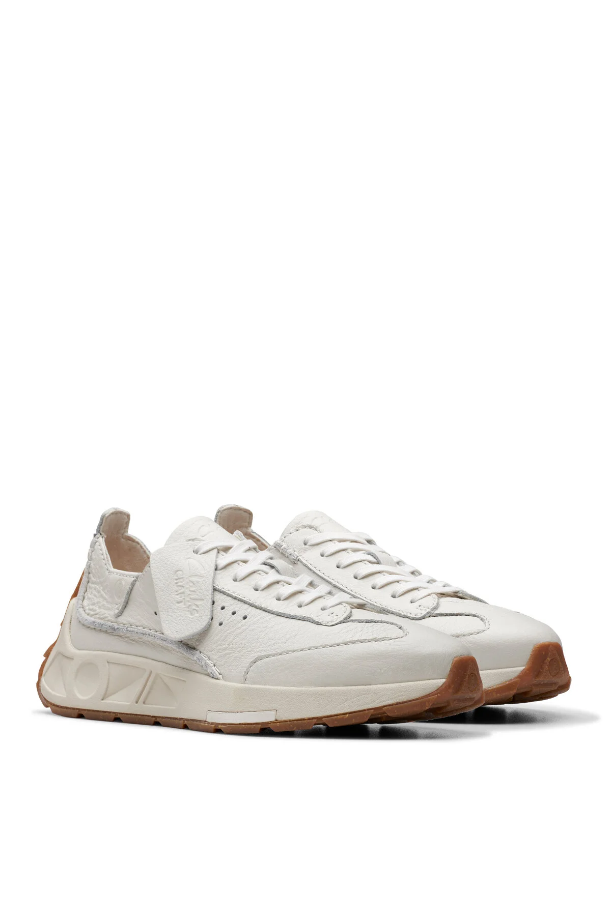 کفش زنانه ورزشی چرمی زنان سفید 26176397 کلارکس CLARKS