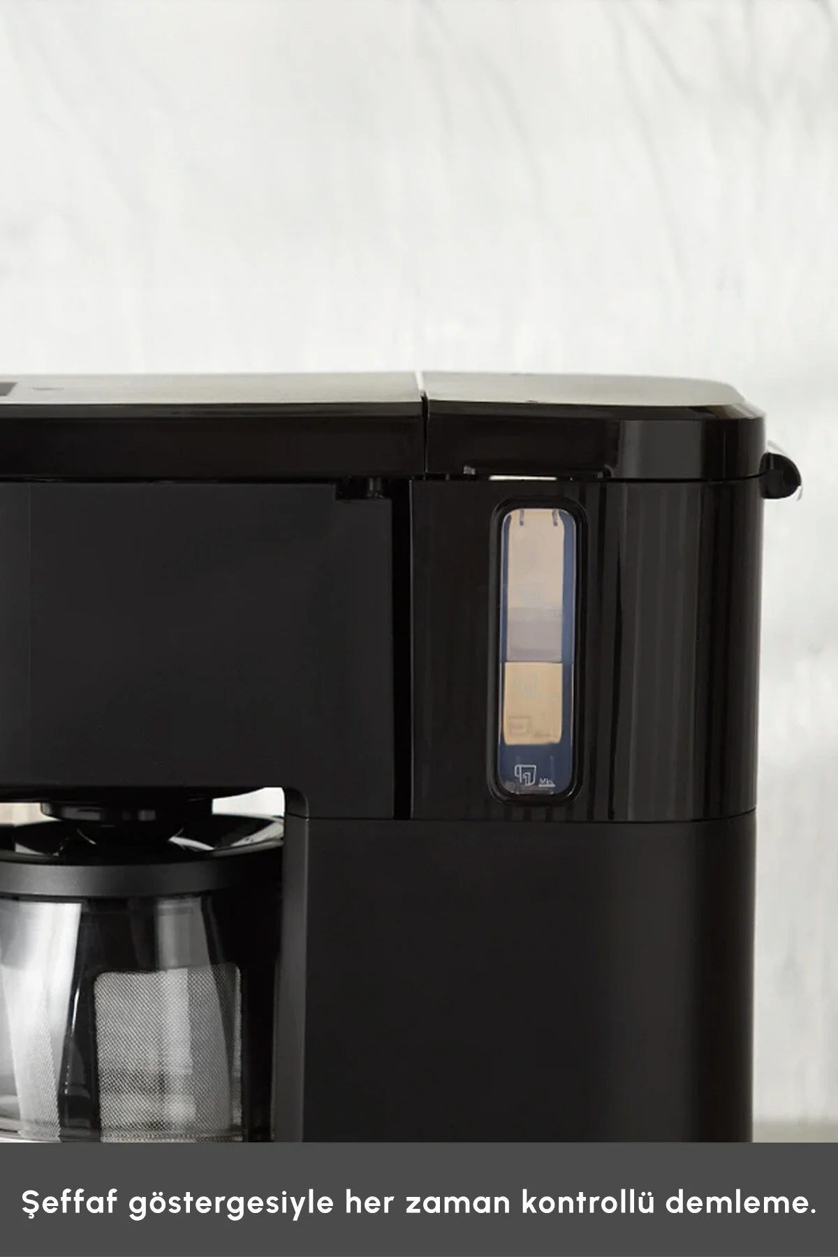 قهوه ساز فیلتری دستگاه و چای دم فیلتر JUST COFFEE AROMA 2 IN 1 INOX اورجینال Karaca