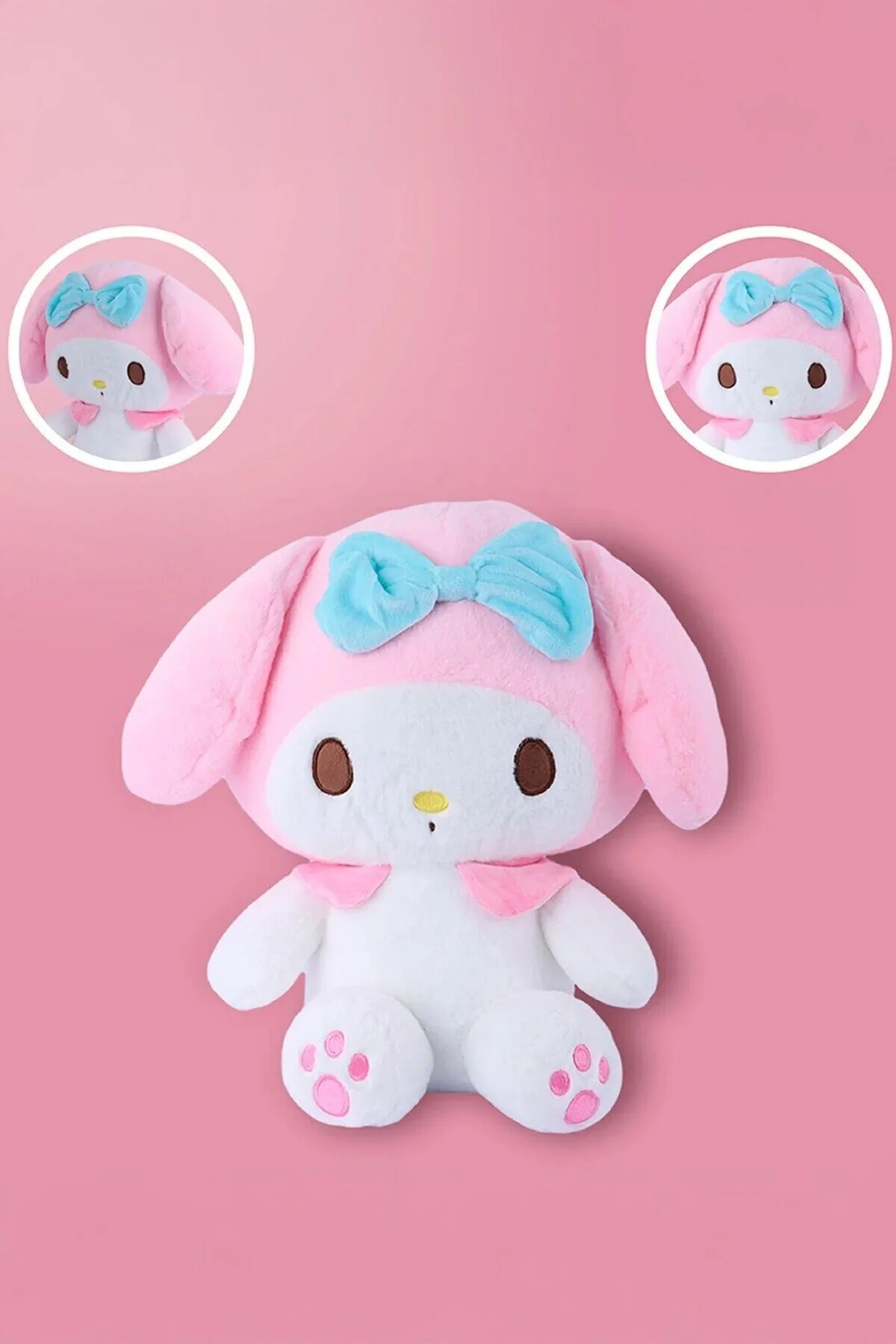 اسباب بازی های پشمی مخمل خواب دار با مجوز SANRIO 41 سانتی متر ملودی من Miniso