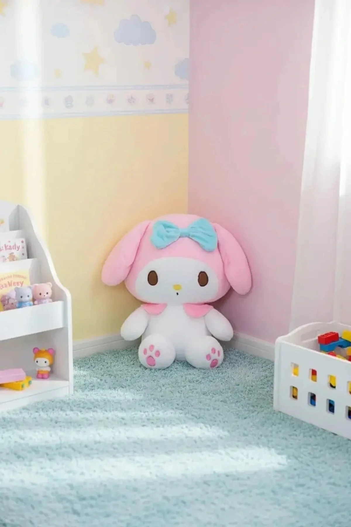 اسباب بازی های پشمی مخمل خواب دار با مجوز SANRIO 41 سانتی متر ملودی من Miniso