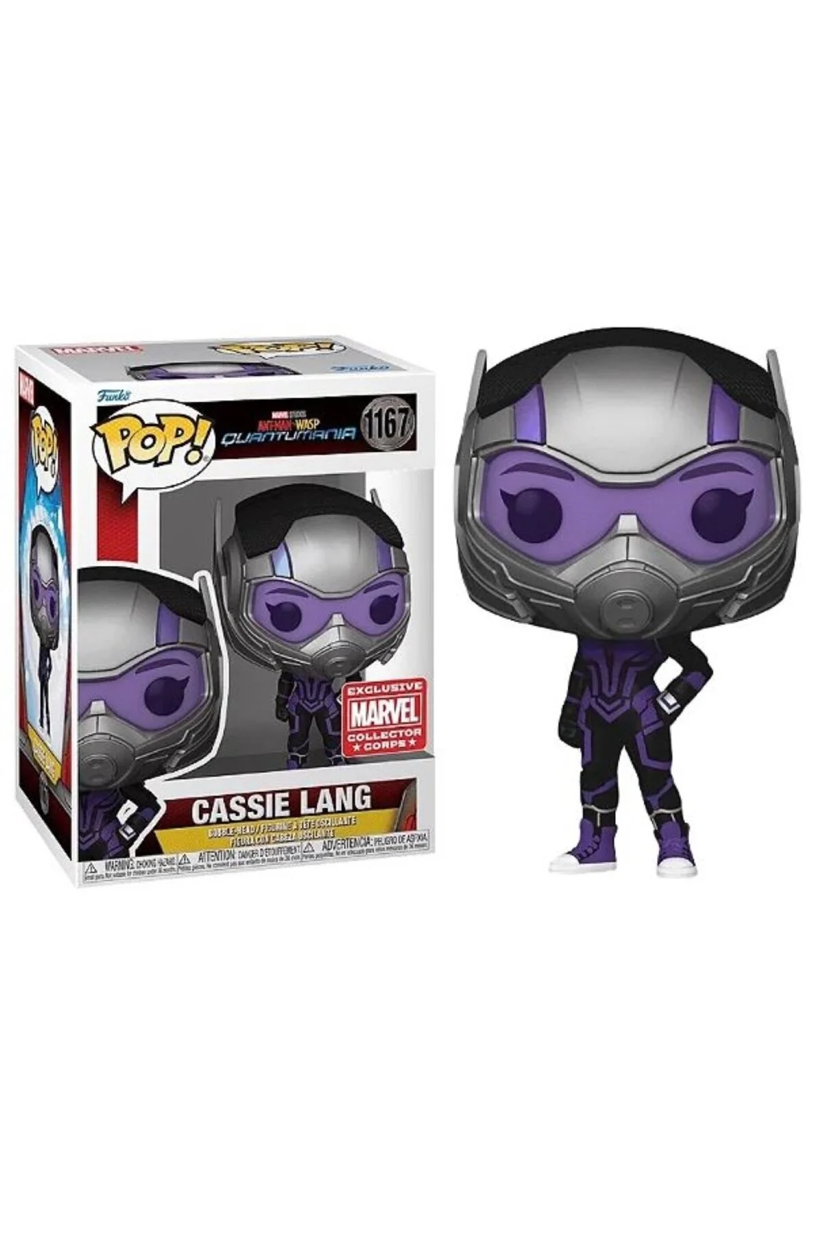 فیگور POP! MARVEL ANT MAN AND THE WASP QUANTUMANIA CASSIE LANG 1167 انحصاری COLLECTOR CORPS Funko