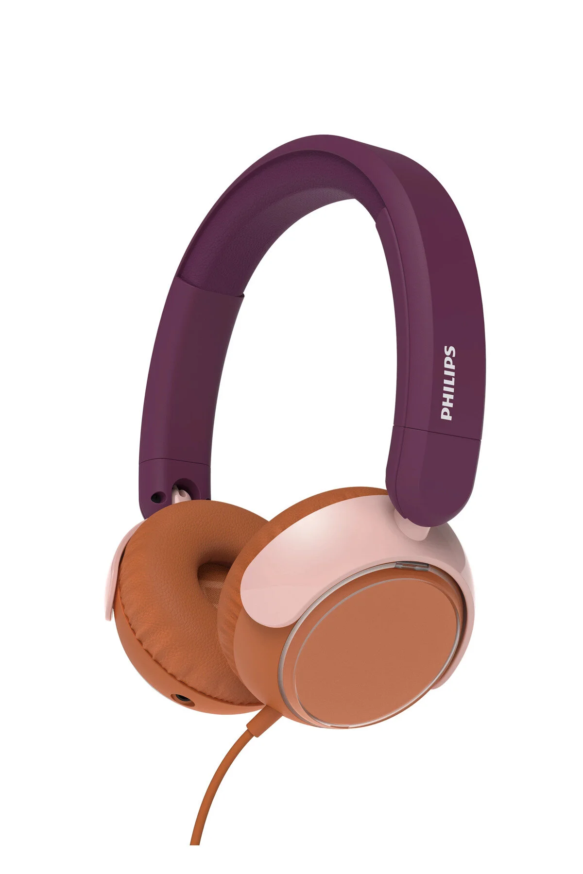 هدفون سیمی روگوشی دخترانه و پسرانه بچگانه هدست کودکان TAK2000MP 00 MAGENTA MOR فیلیپس Philips