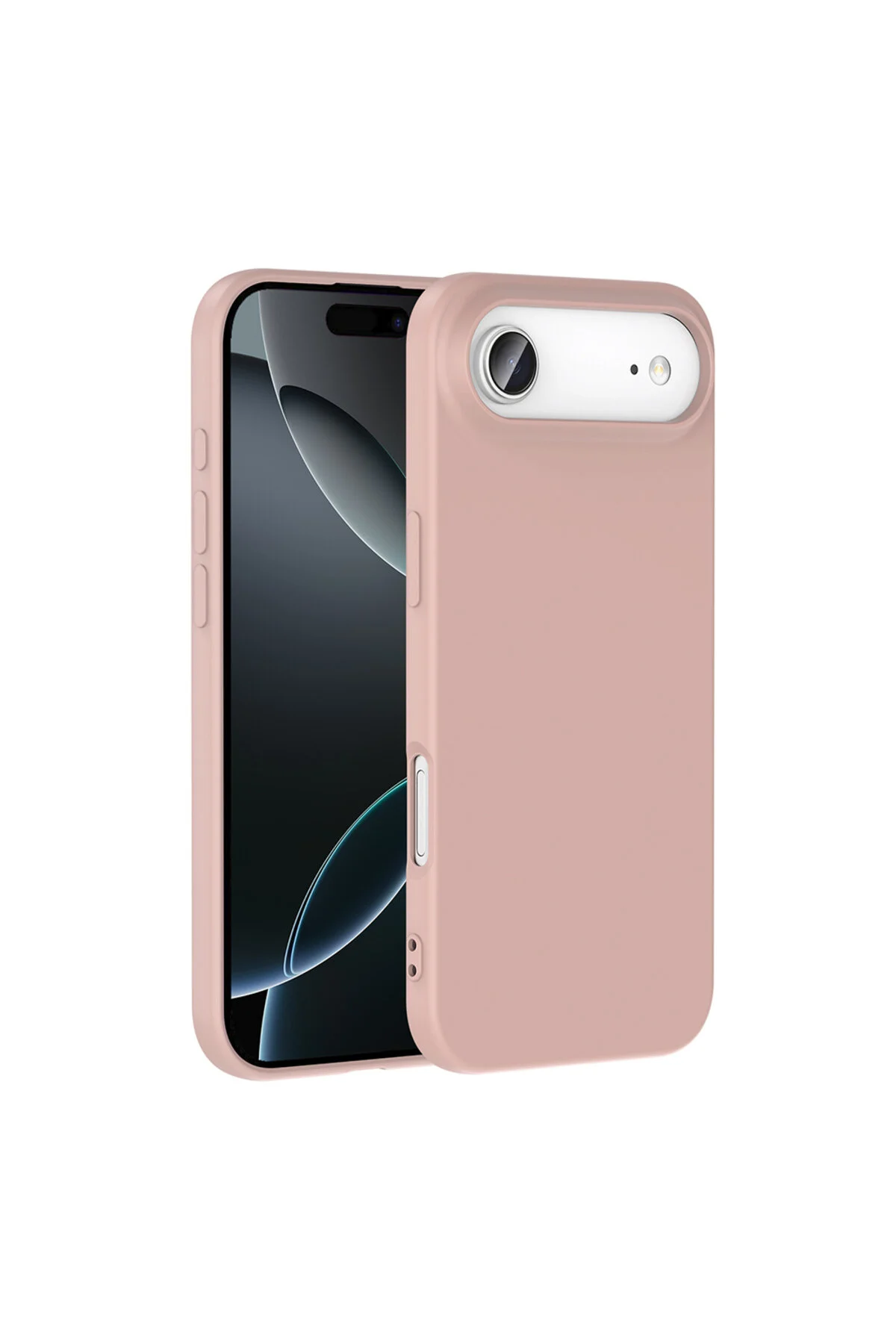 کاور و قاب سازگار با محفظه سیلیکونی لاکچری مخملی هوای APPLE IPHONE 17 POWDER CaseArt