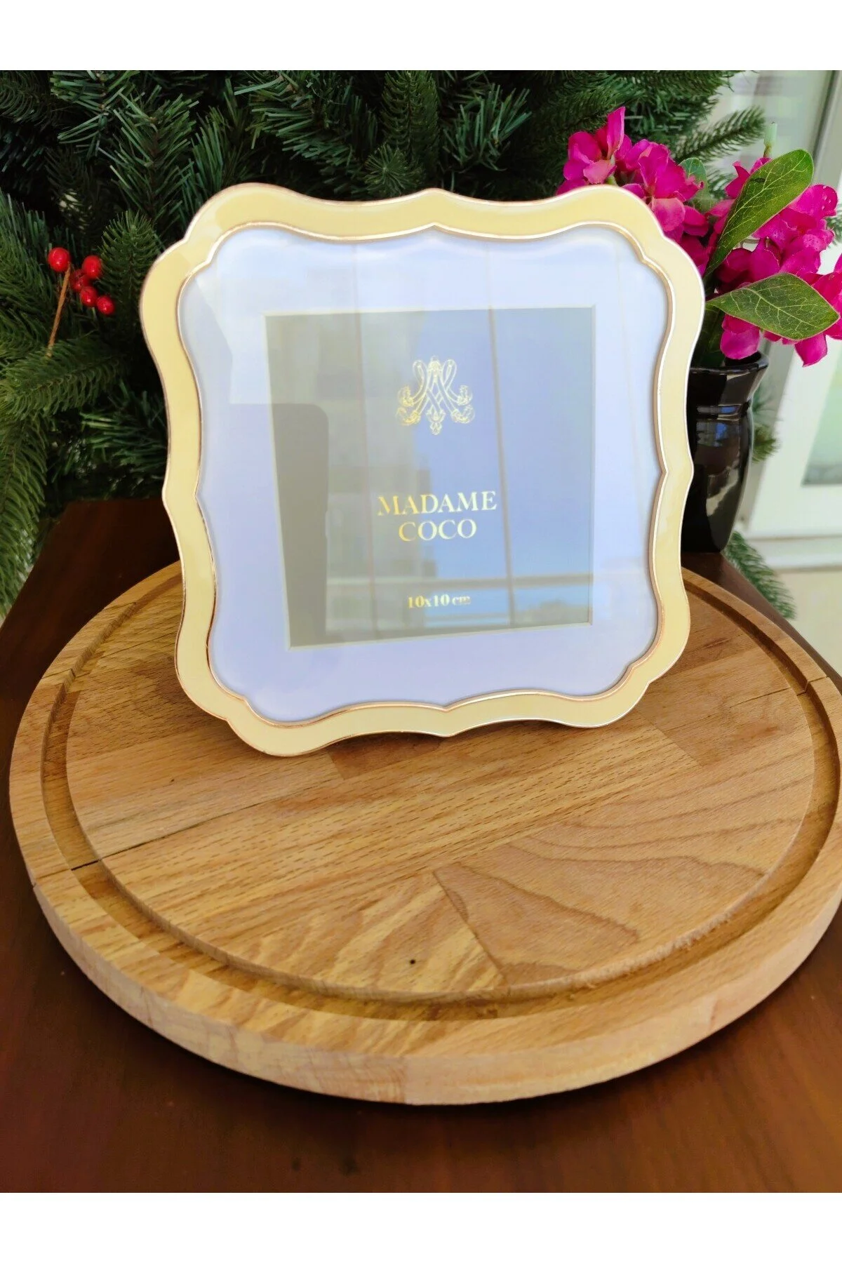 قاب عکس RIVA FRAME ECRU STAR COLLECTION 16 X CM Madame Coco